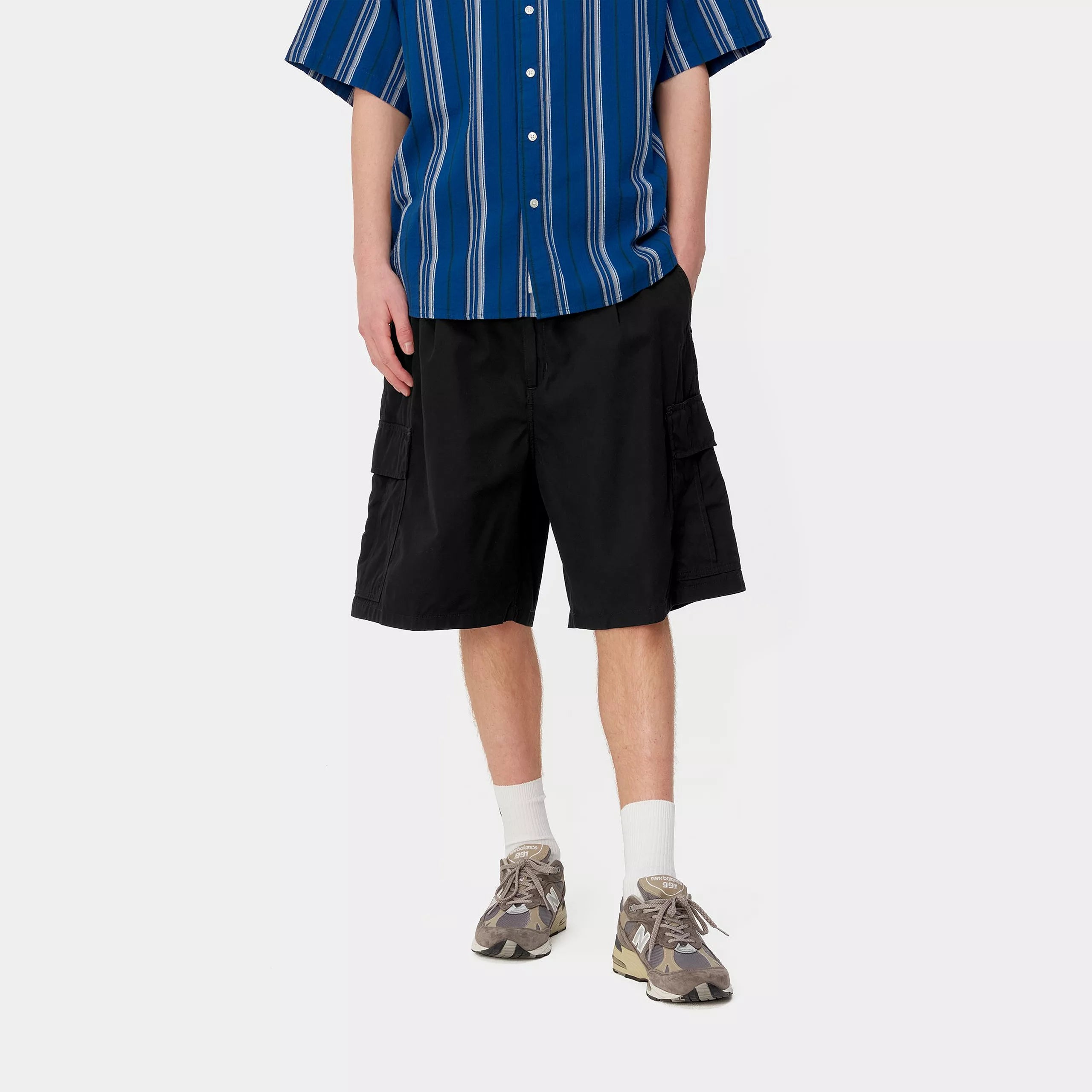 COLE CARGO SHORT - Black (rinsed)