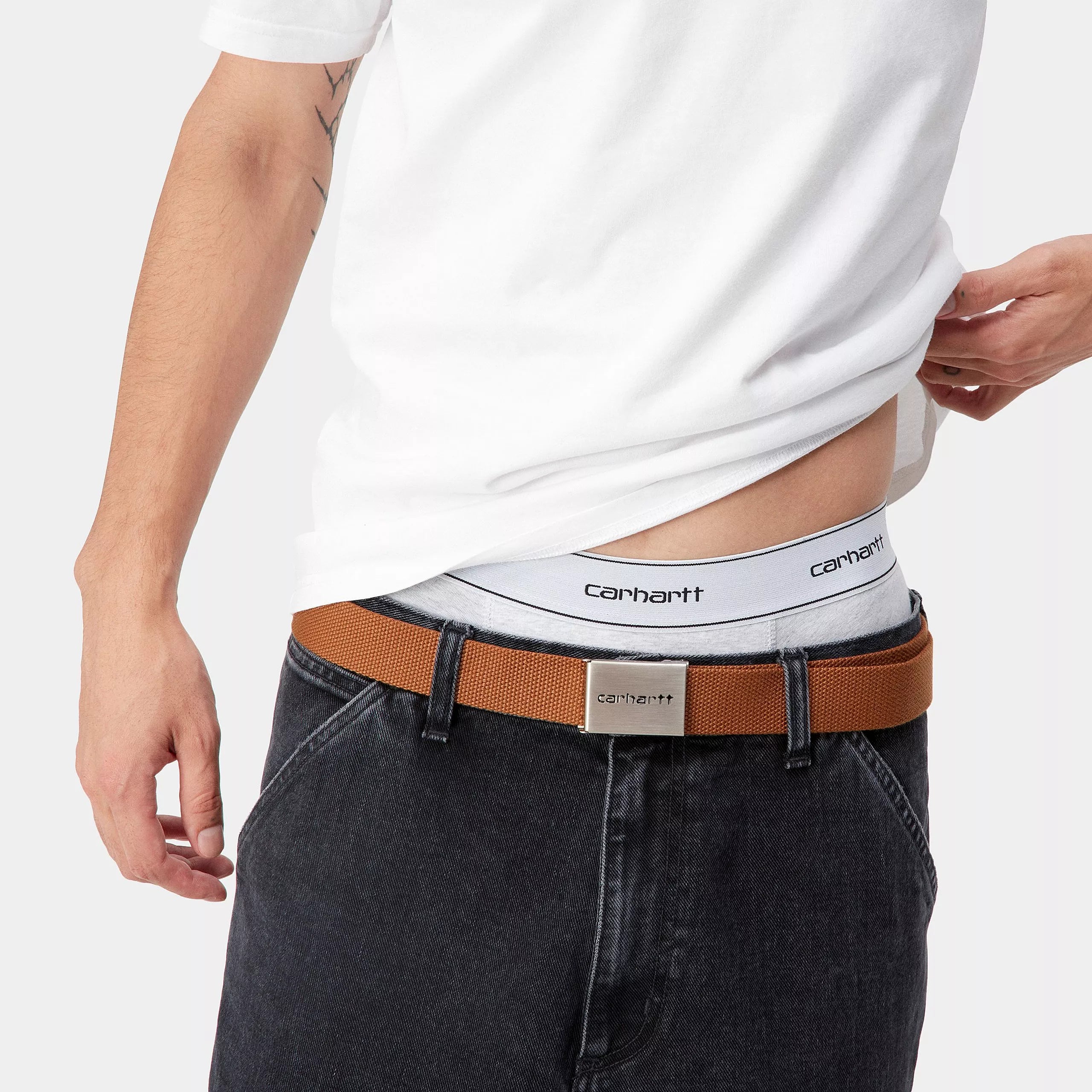 COTTON TRUNKS - White+White