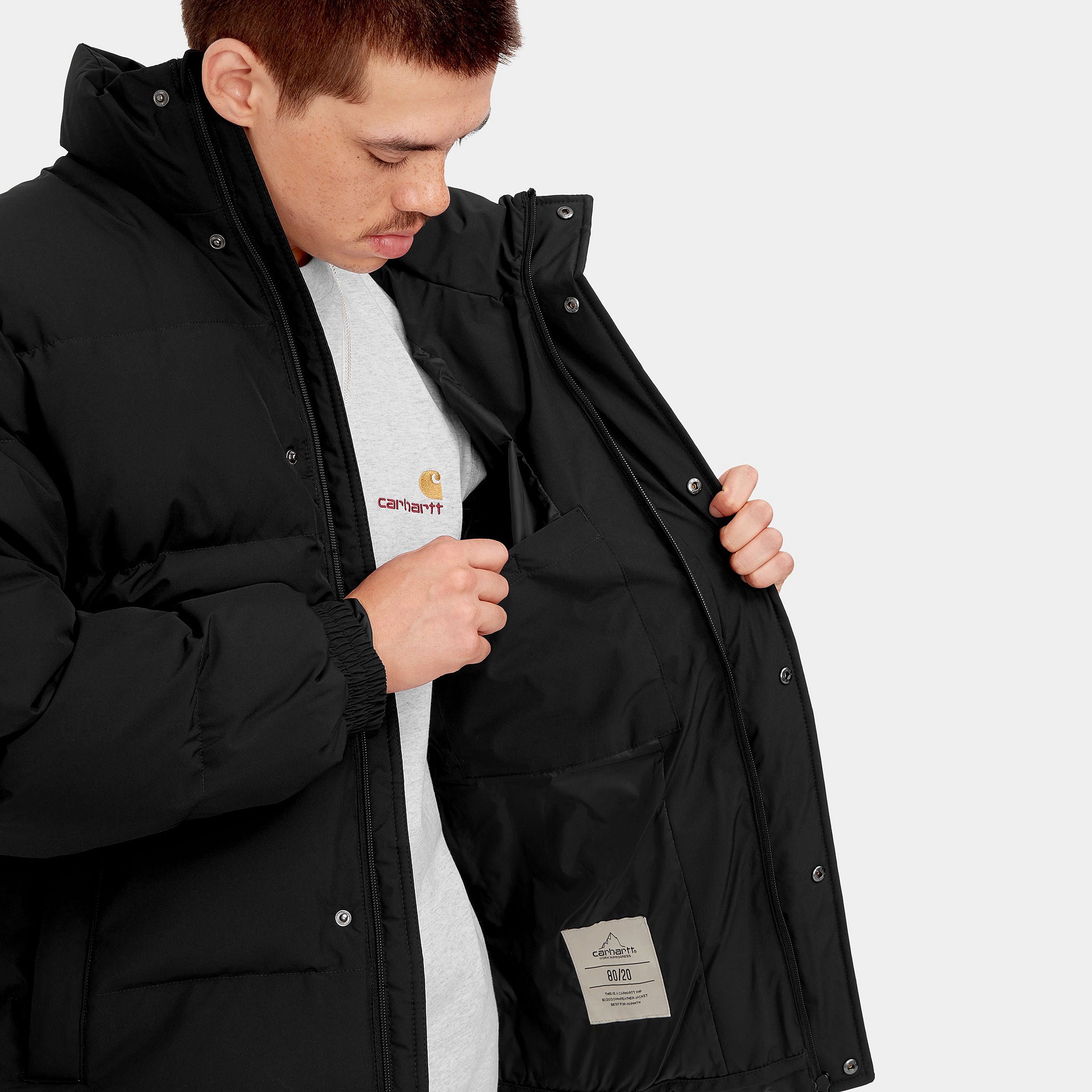 DANVILLE JACKET - Black / White