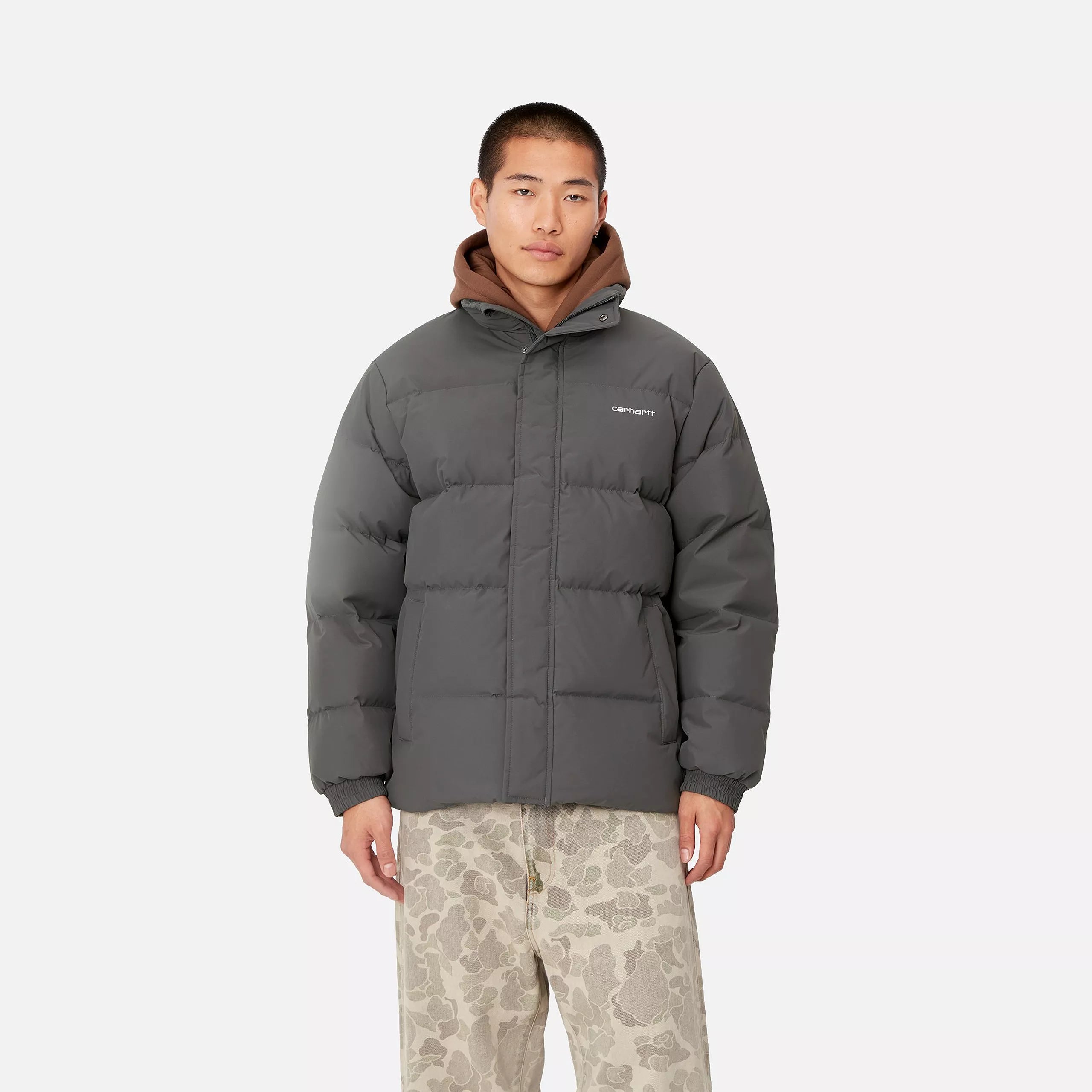 DANVILLE JACKET - Graphite / White