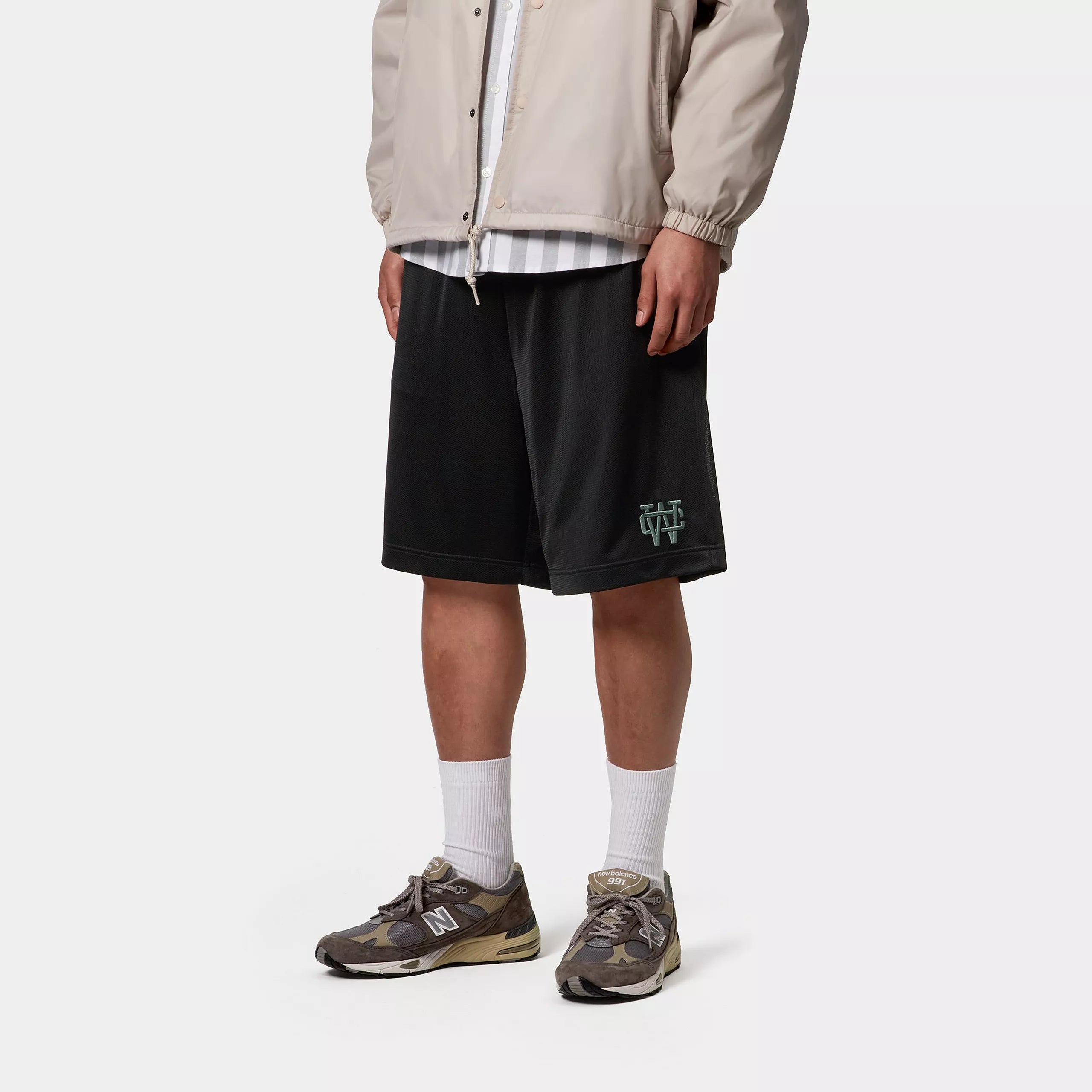 DETROIT MESH SHORT - Black