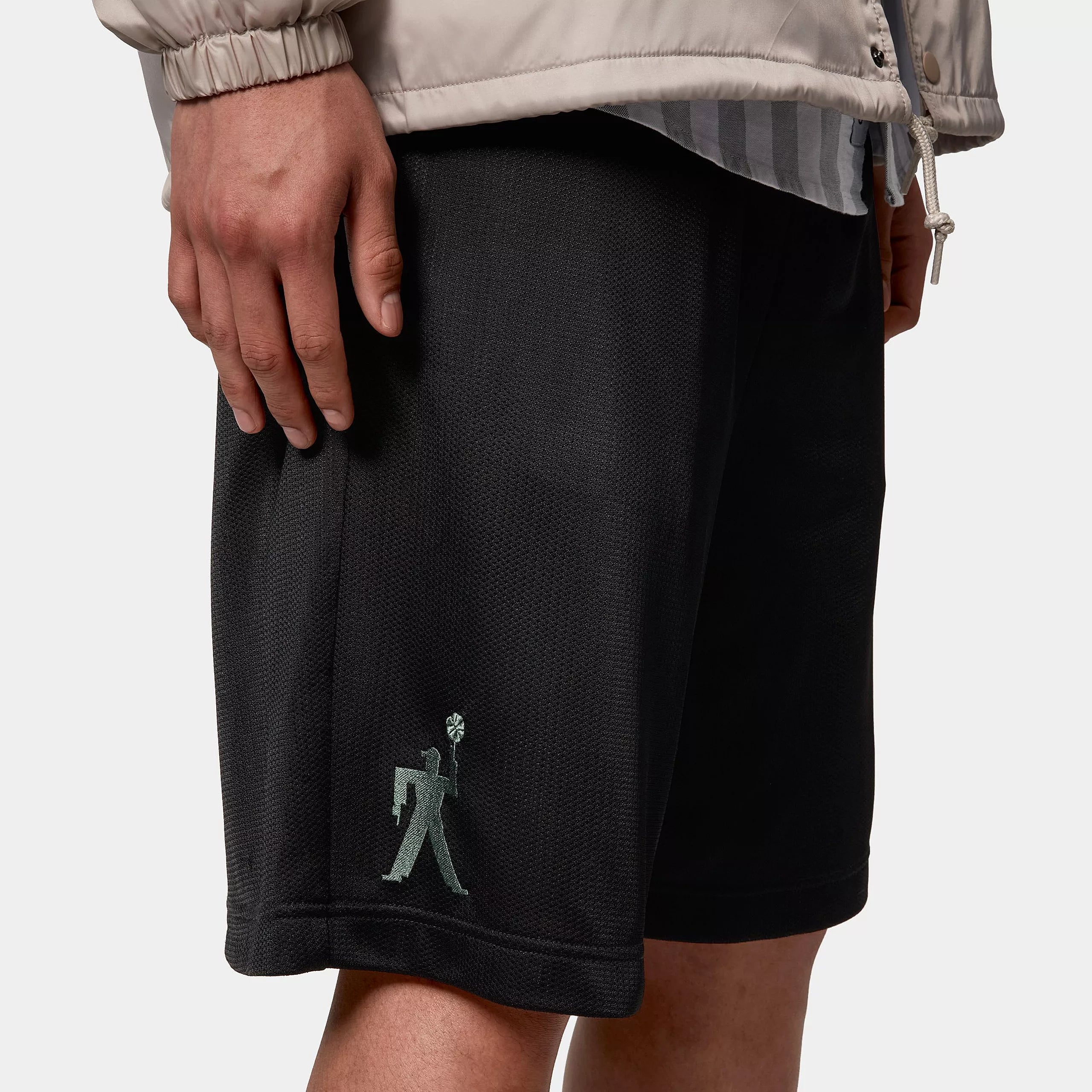 DETROIT MESH SHORT - Black