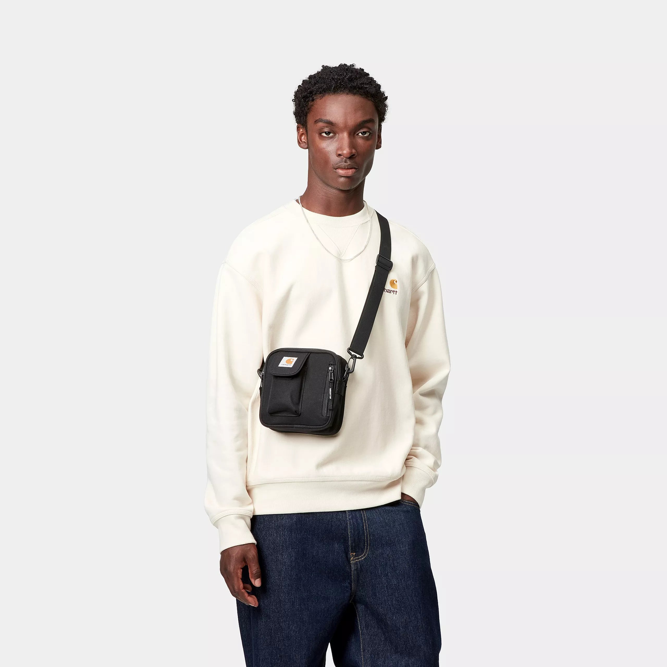 ESSENTIALS BAG,SMALL - Black