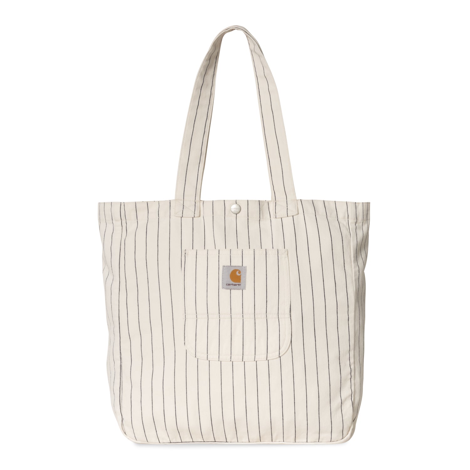 HENDRY TOTE - Seaton Stripe, Wax / Dark Navy (rinsed)