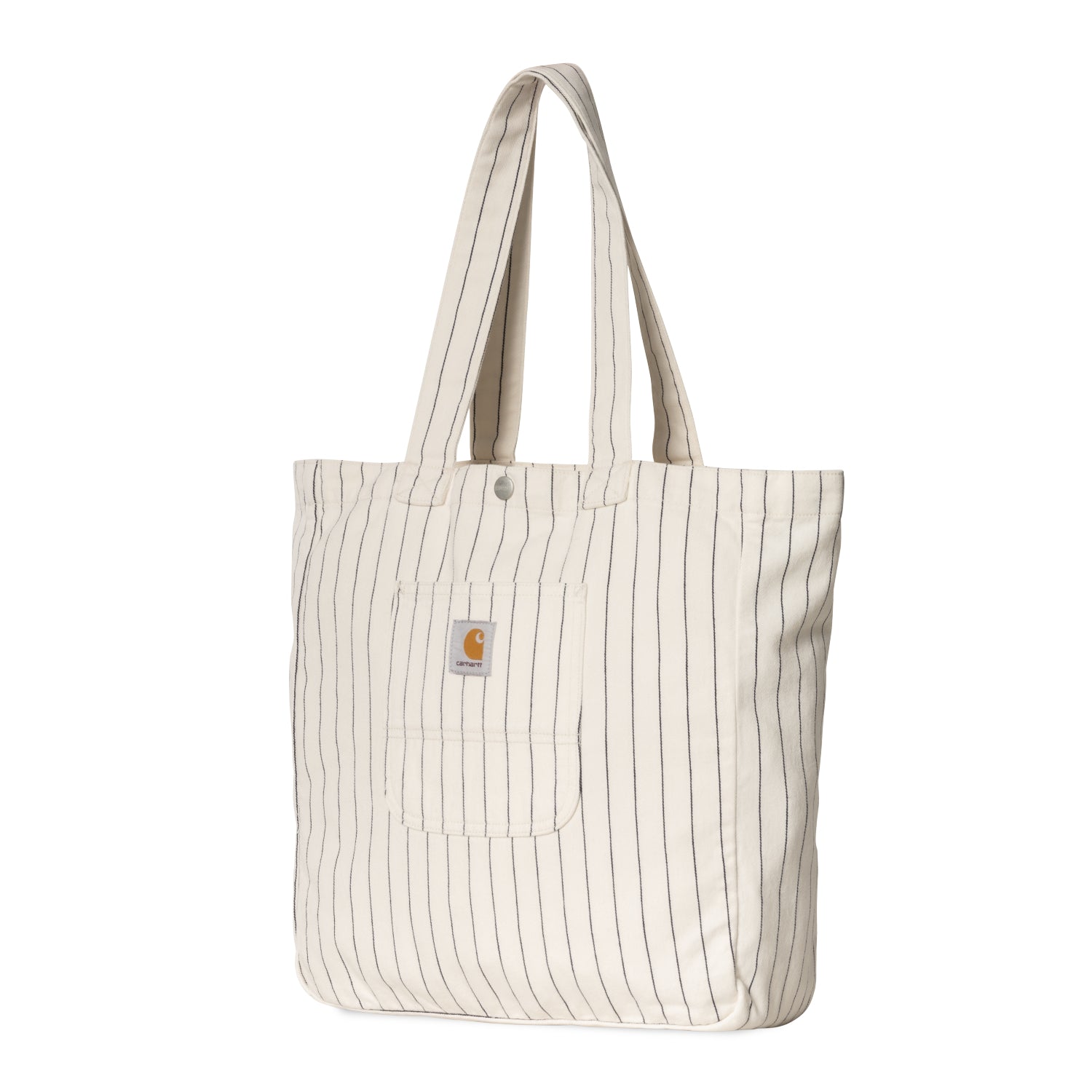 HENDRY TOTE - Seaton Stripe, Wax / Dark Navy (rinsed)