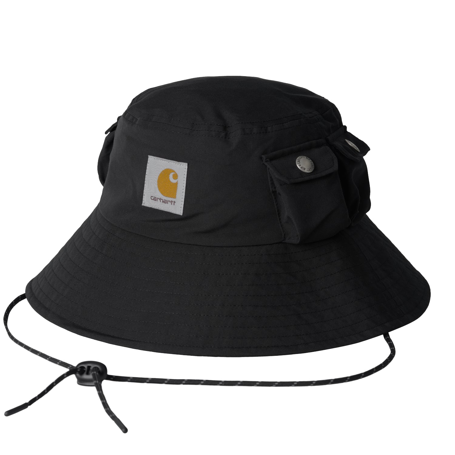 IRWIN BUCKET HAT - Black / Black