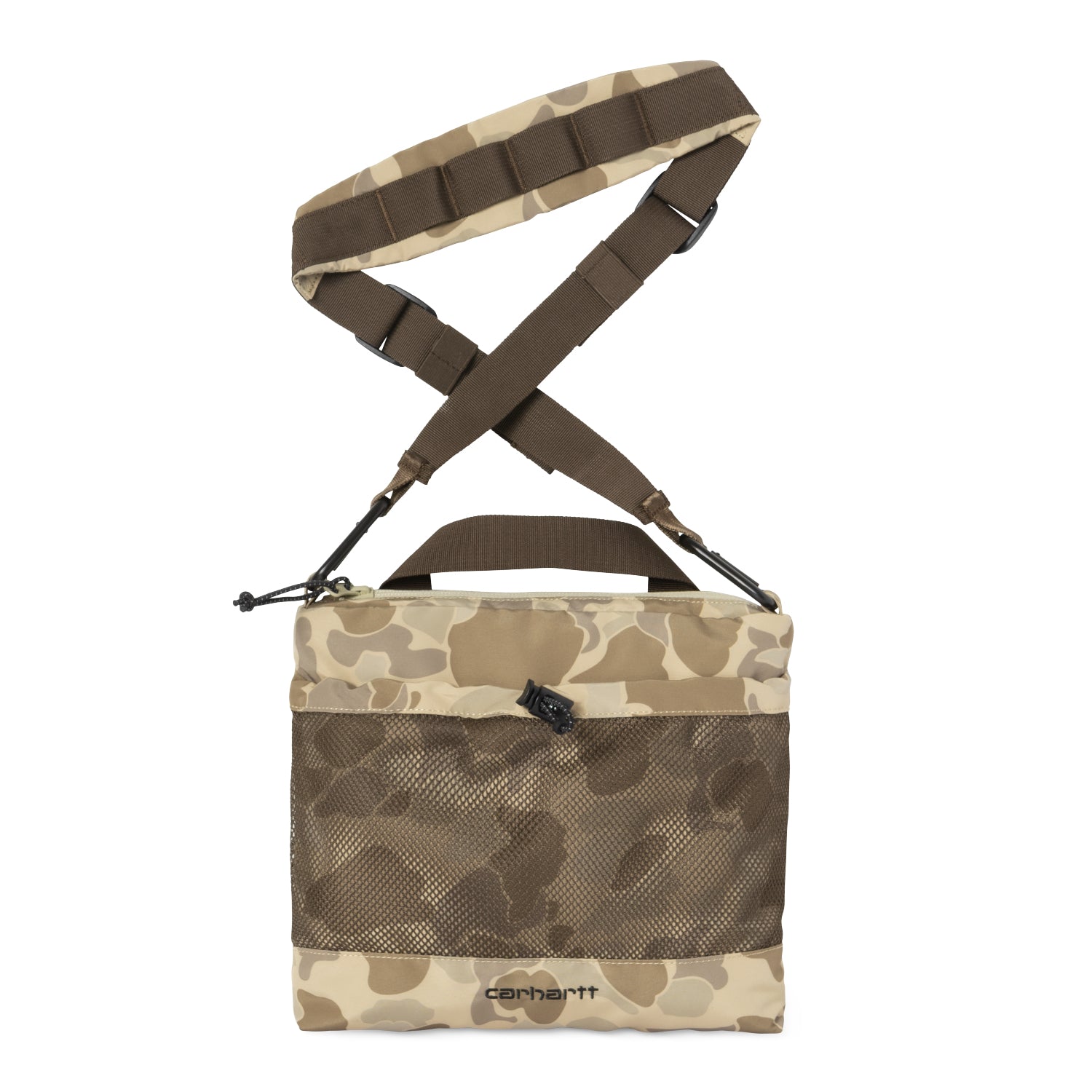 IRWIN SHOULDER BAG - Camo Duck, Desert / Liberica / Black