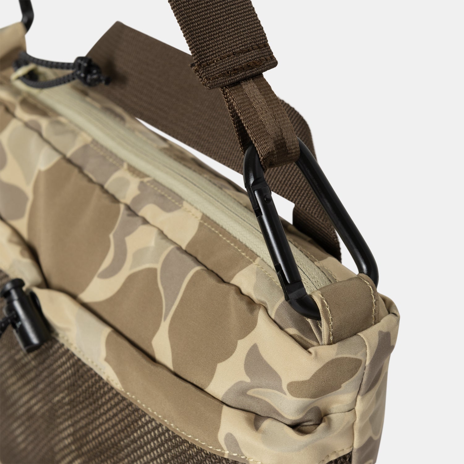 IRWIN SHOULDER BAG - Camo Duck, Desert / Liberica / Black