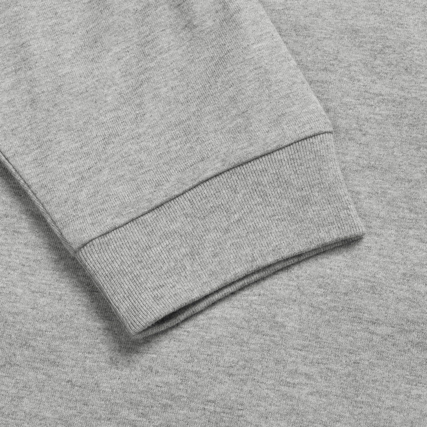 L/S CHASE T-SHIRT - Grey Heather / Gold