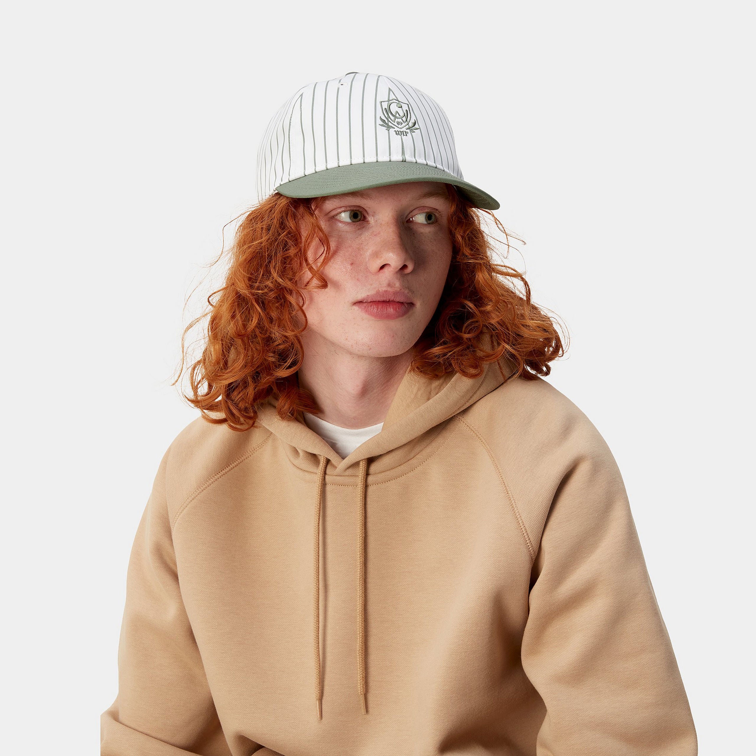 LINUS CAP - Park / White