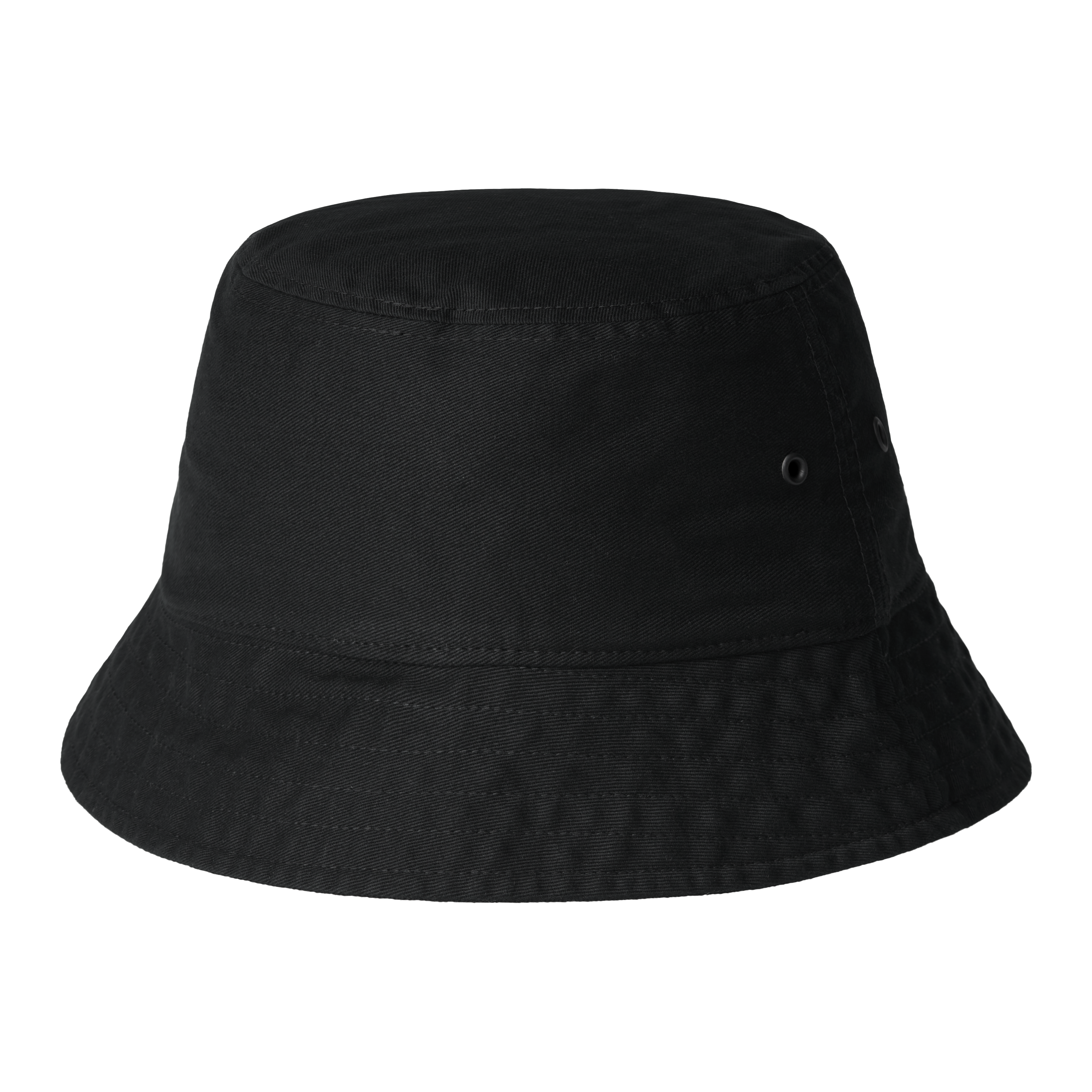 MADISON LOGO BUCKET HAT - Black / White