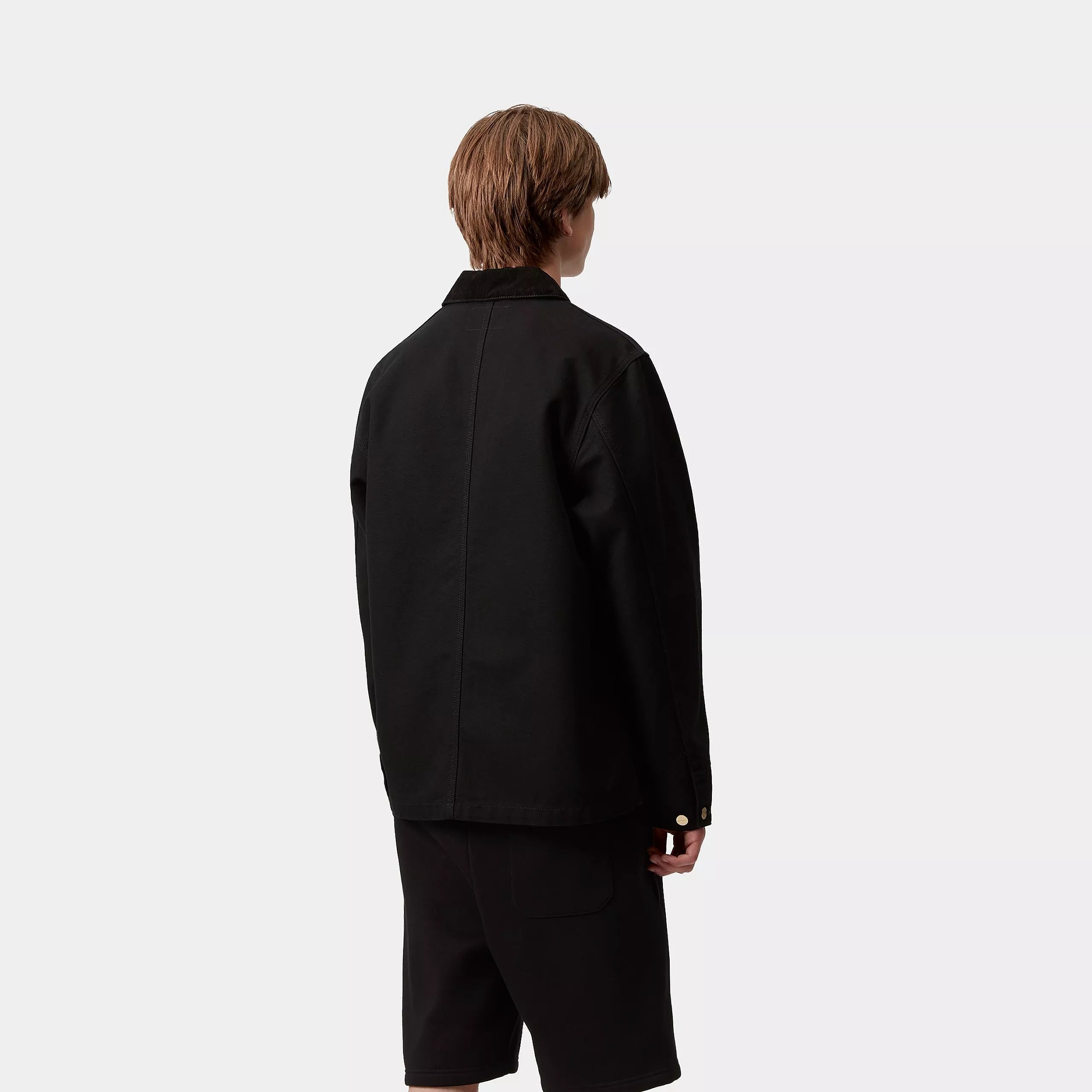 MICHIGAN COAT - Black / Black (rinsed)