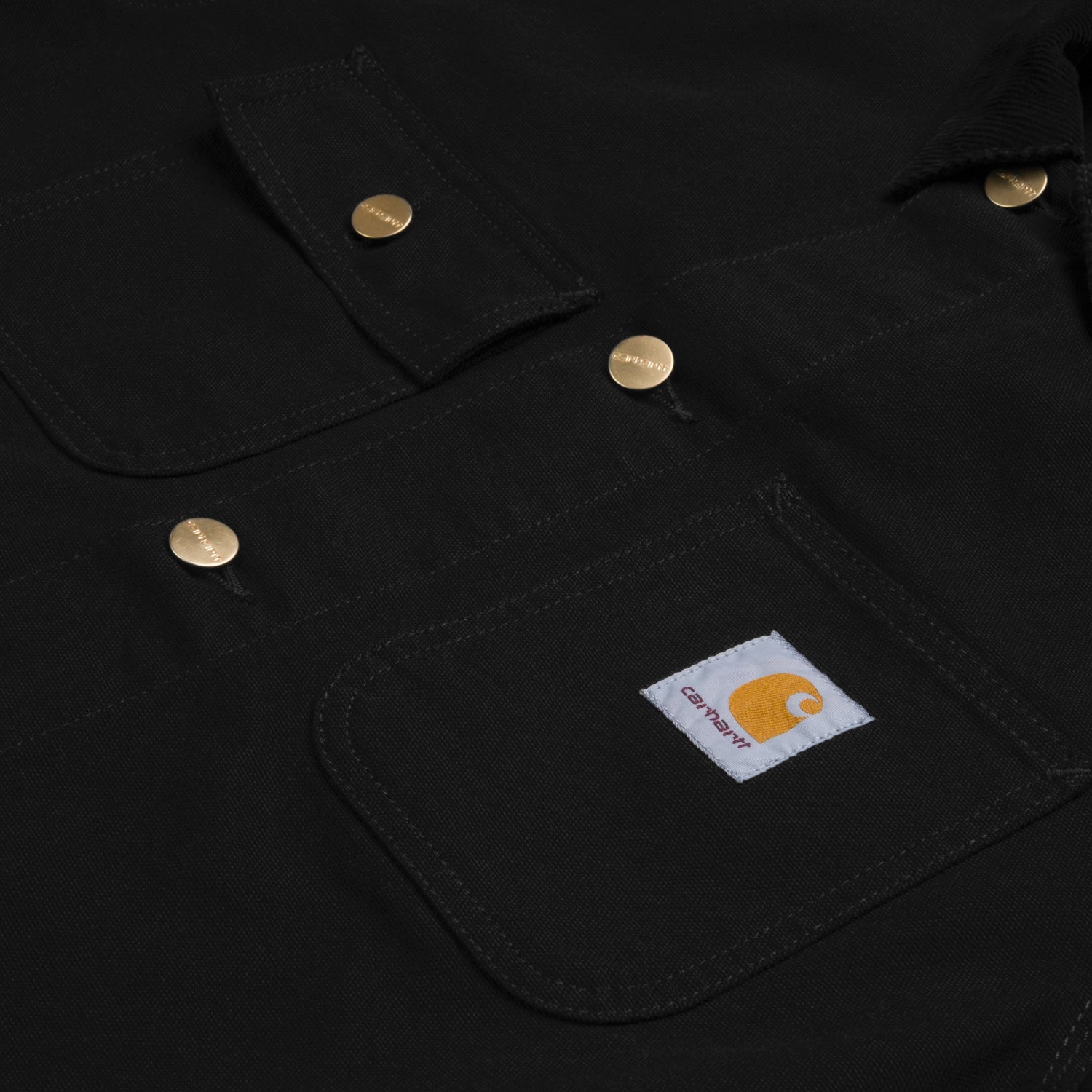MICHIGAN COAT - Black / Black (rinsed)