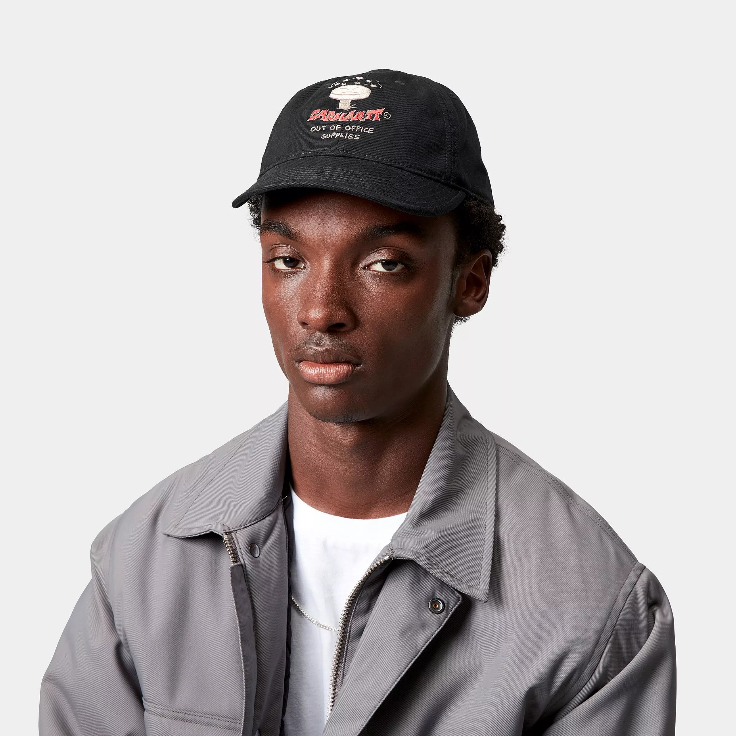 OFFICE SUPPLIES CAP - Black