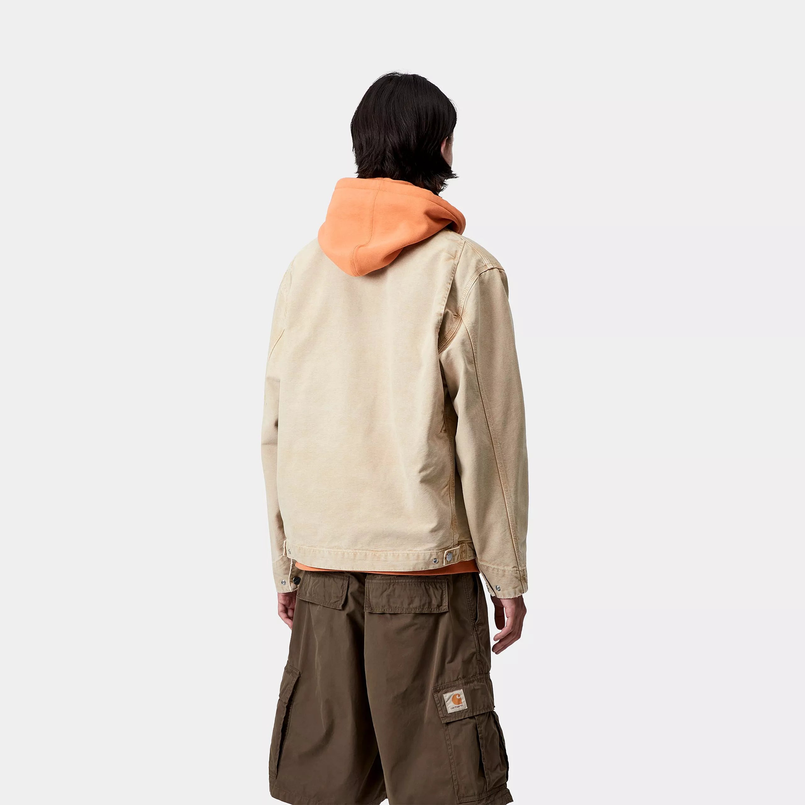 OG DETROIT JACKET - Dusty H Brown / Dusty H Brown (chalk wash)