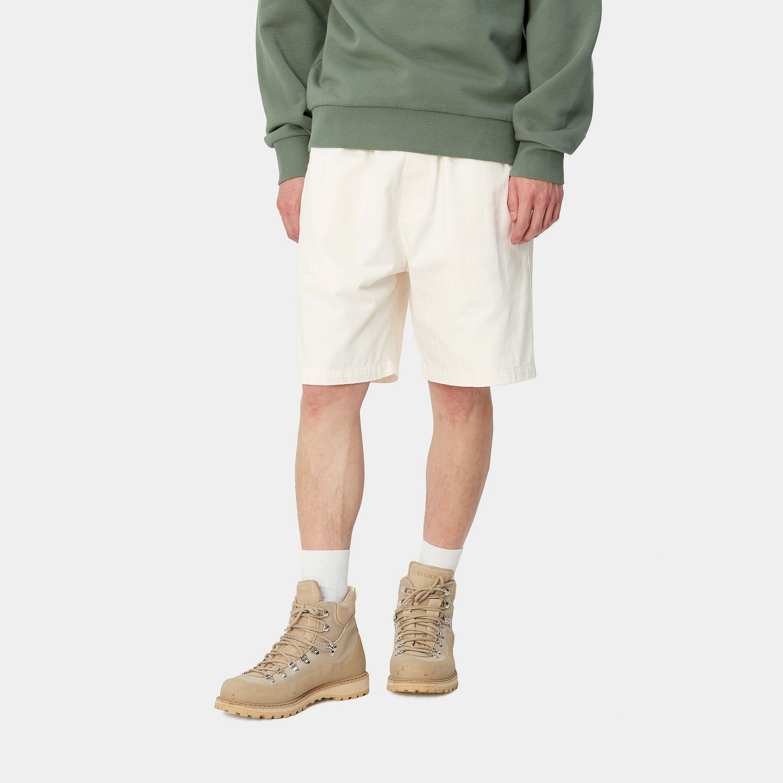 RAINER SHORT - Off-White (rinsed)