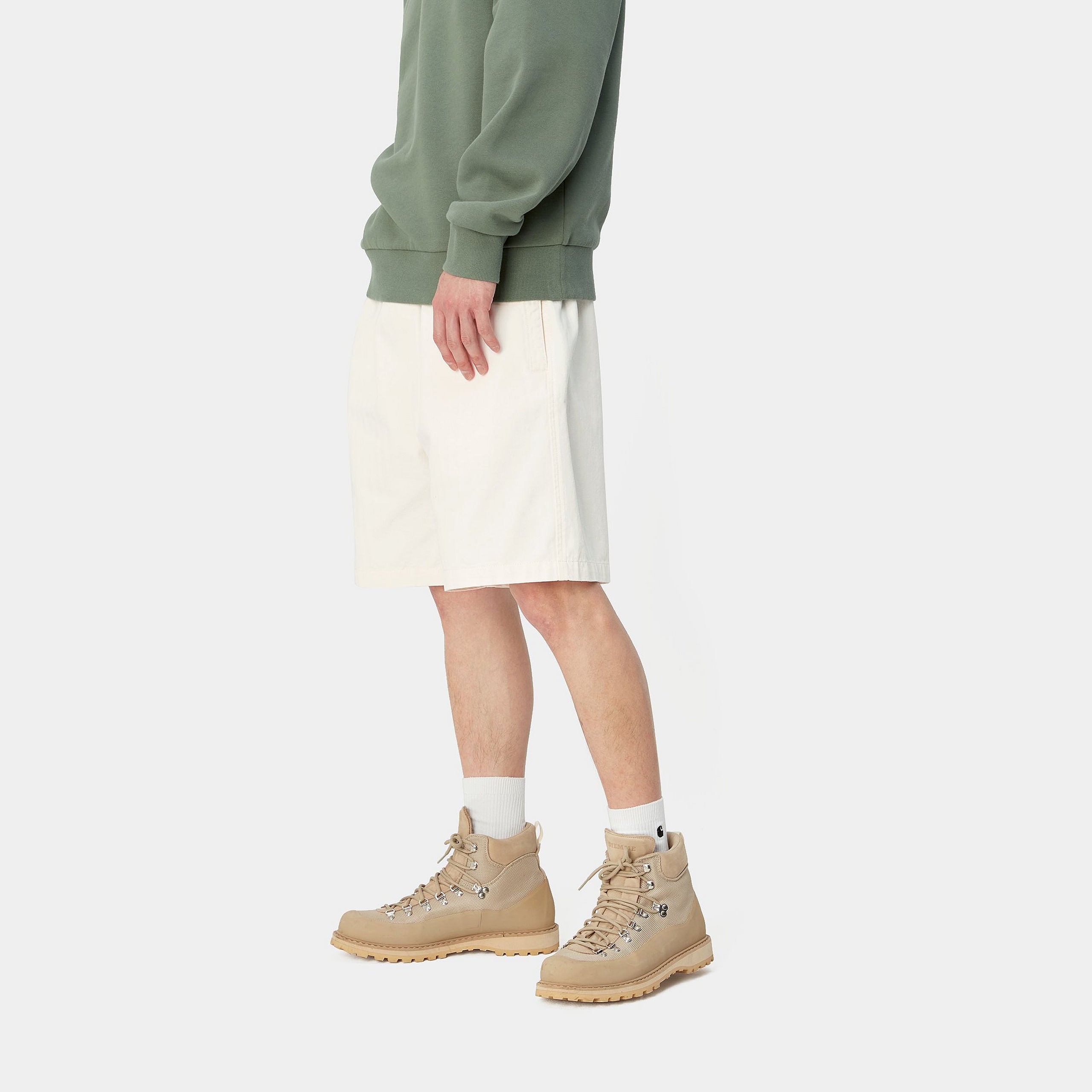 RAINER SHORT - Off-White (rinsed)