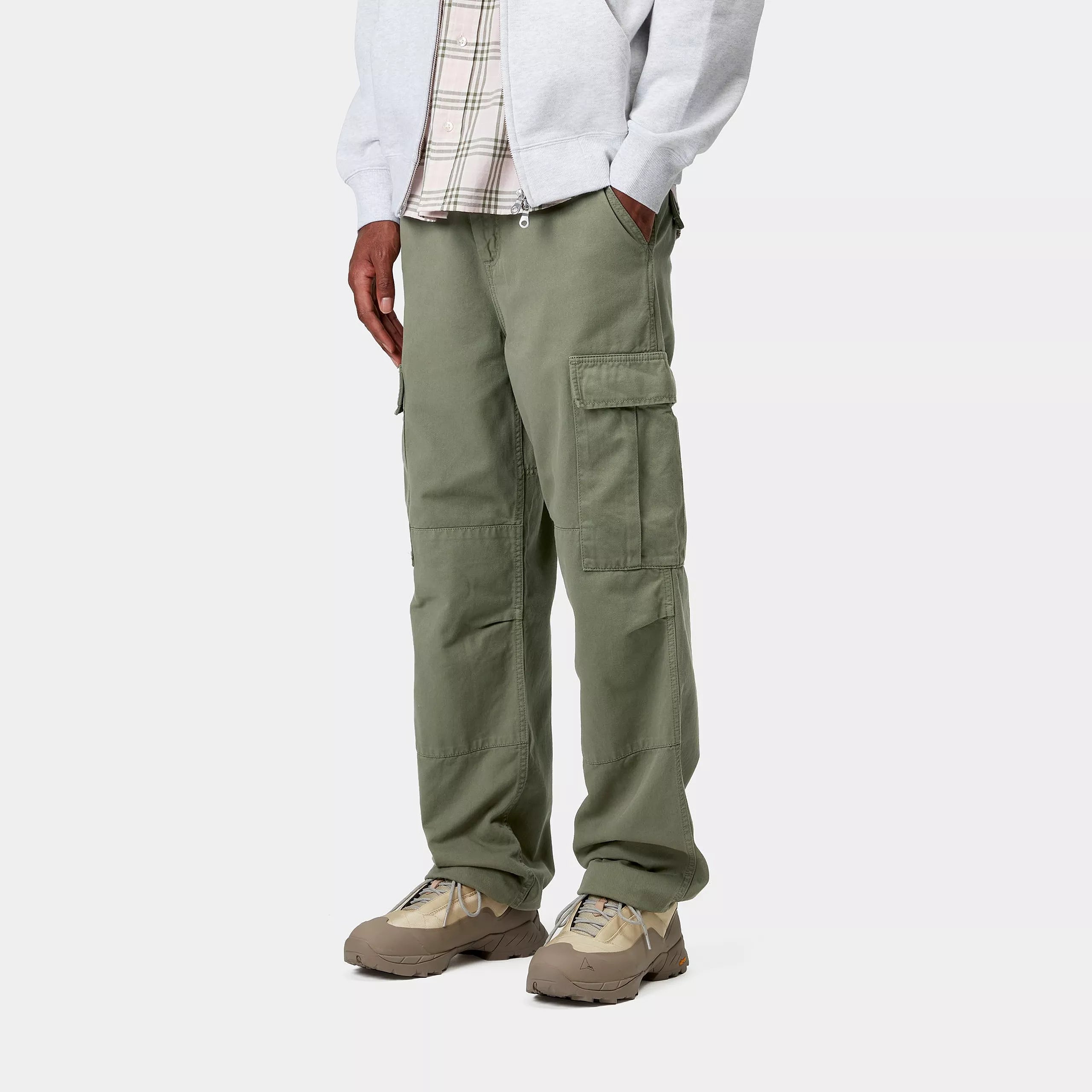 REGULAR CARGO PANT - Dollar Green (garment dyed)