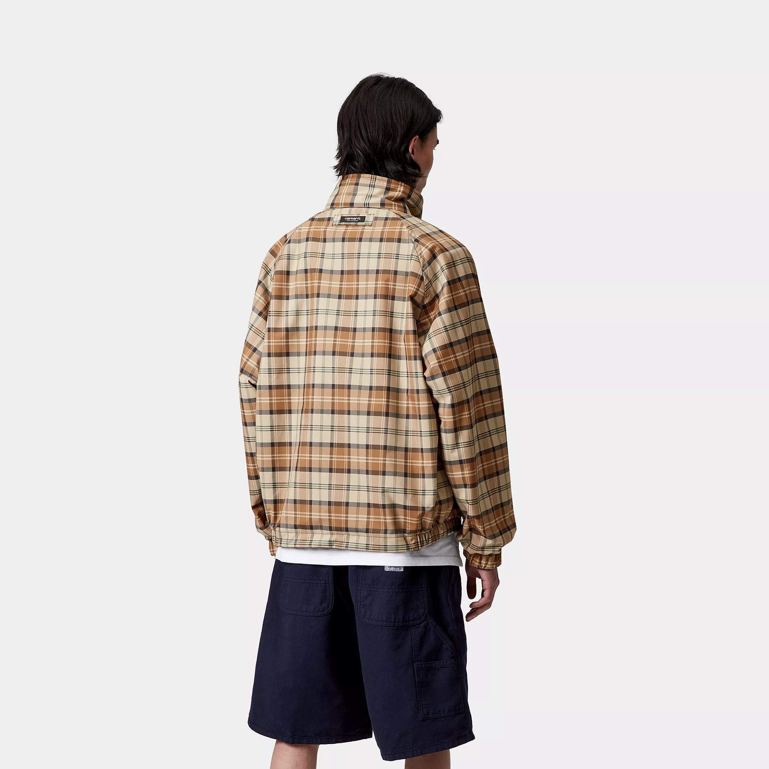 REVERSIBLE PLANER JACKET - Planer Jacket, Planer Check, Wall / Air Force Blue
