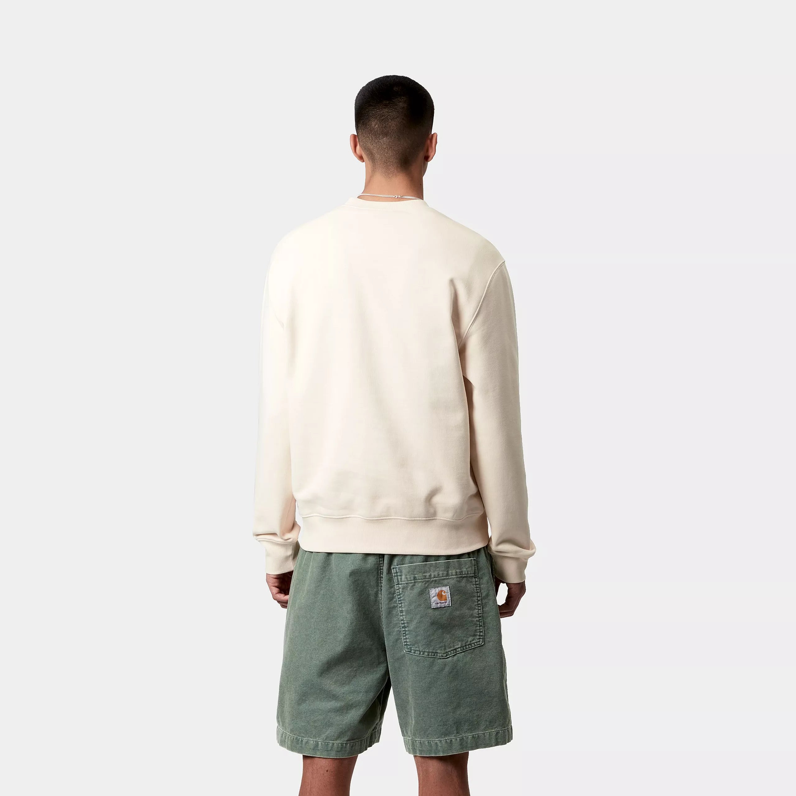 RIVET SCRIPT SWEAT - Natural