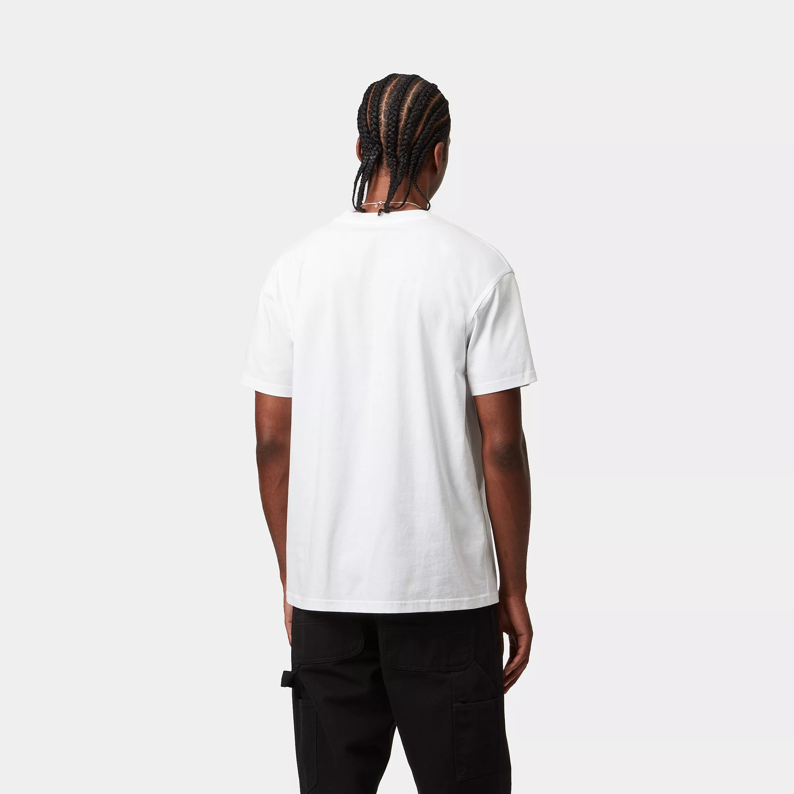 S/S AMERICAN SCRIPT T-SHIRT - White