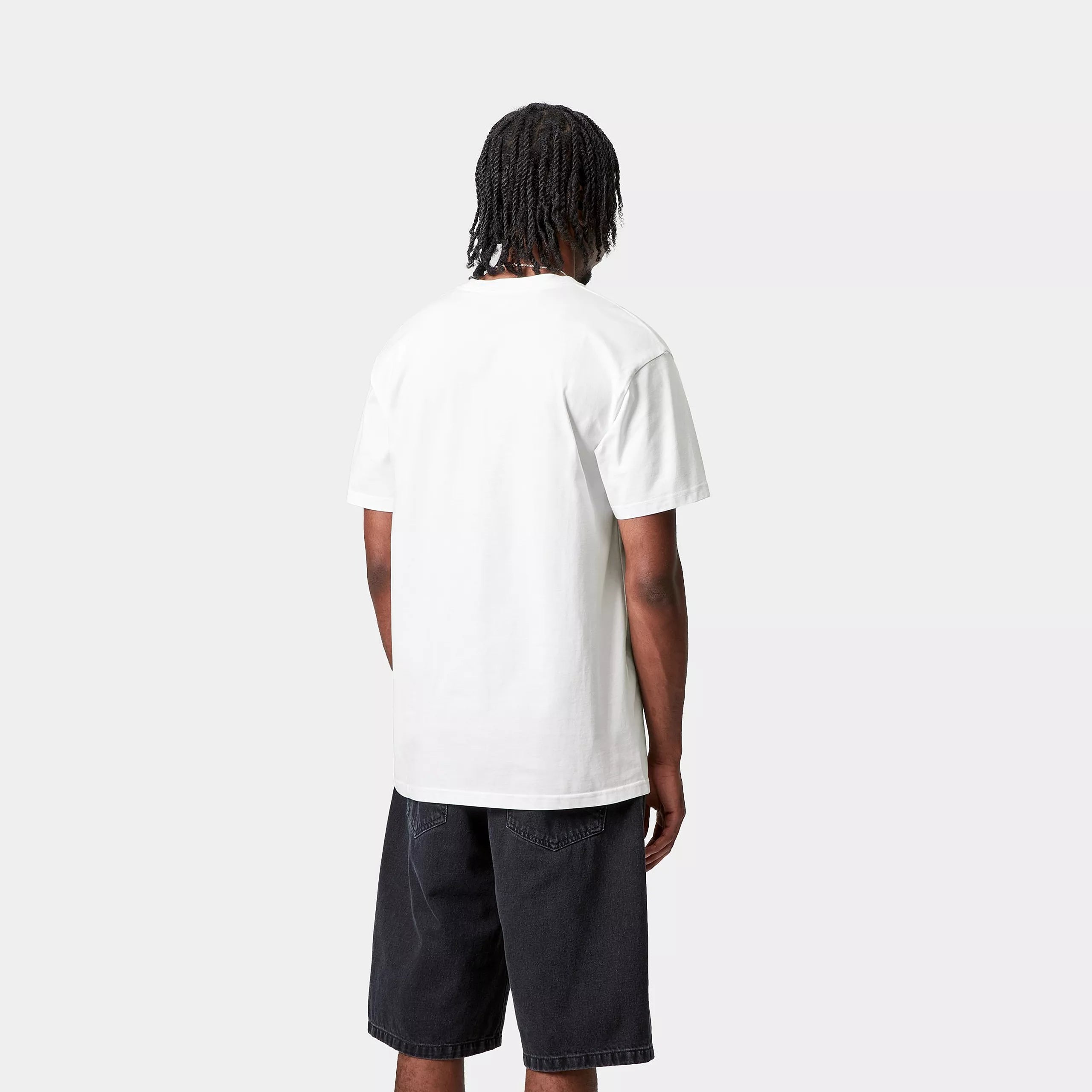 S/S CHASE T-SHIRT - White / Gold