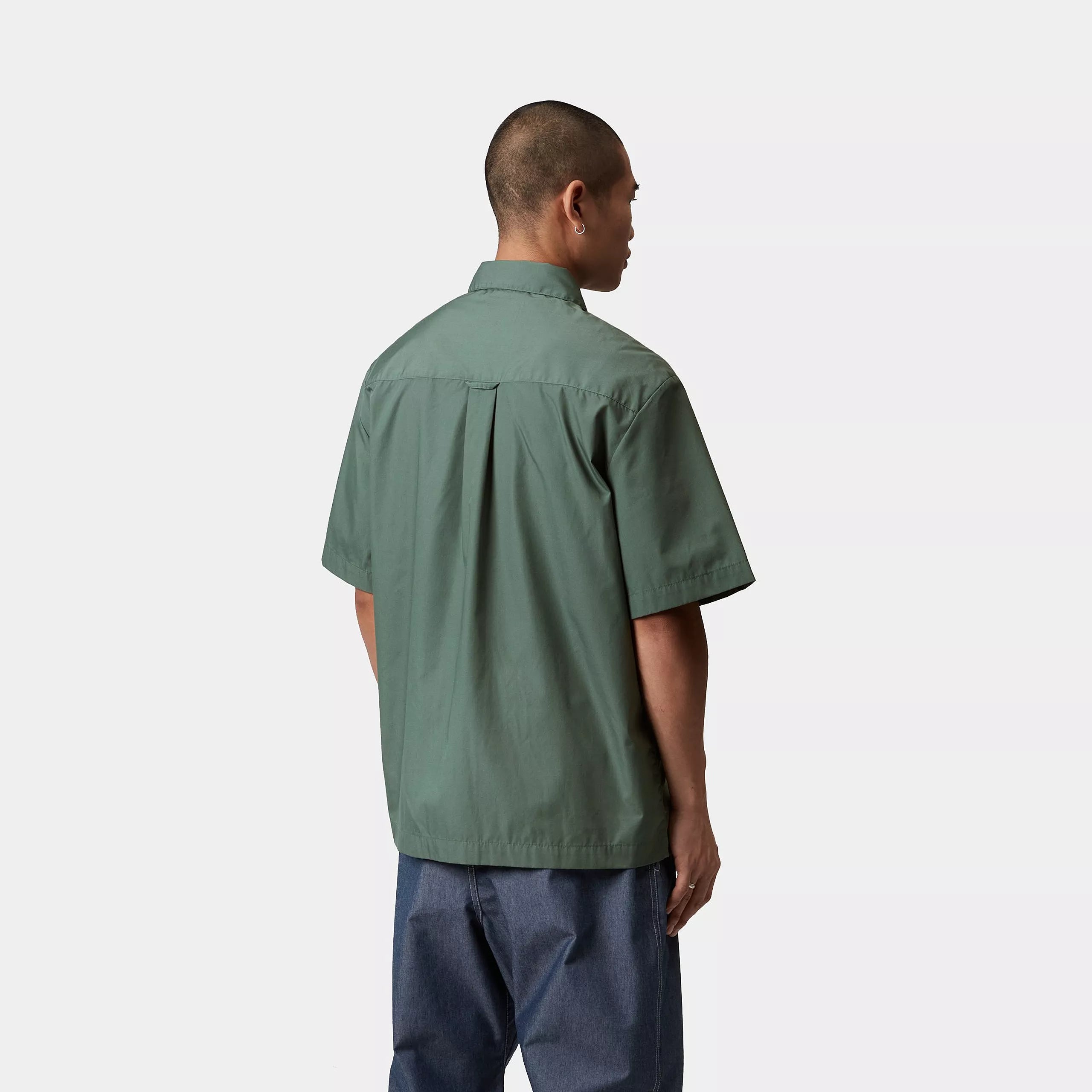 S/S CRAFT SHIRT - Silver Pine