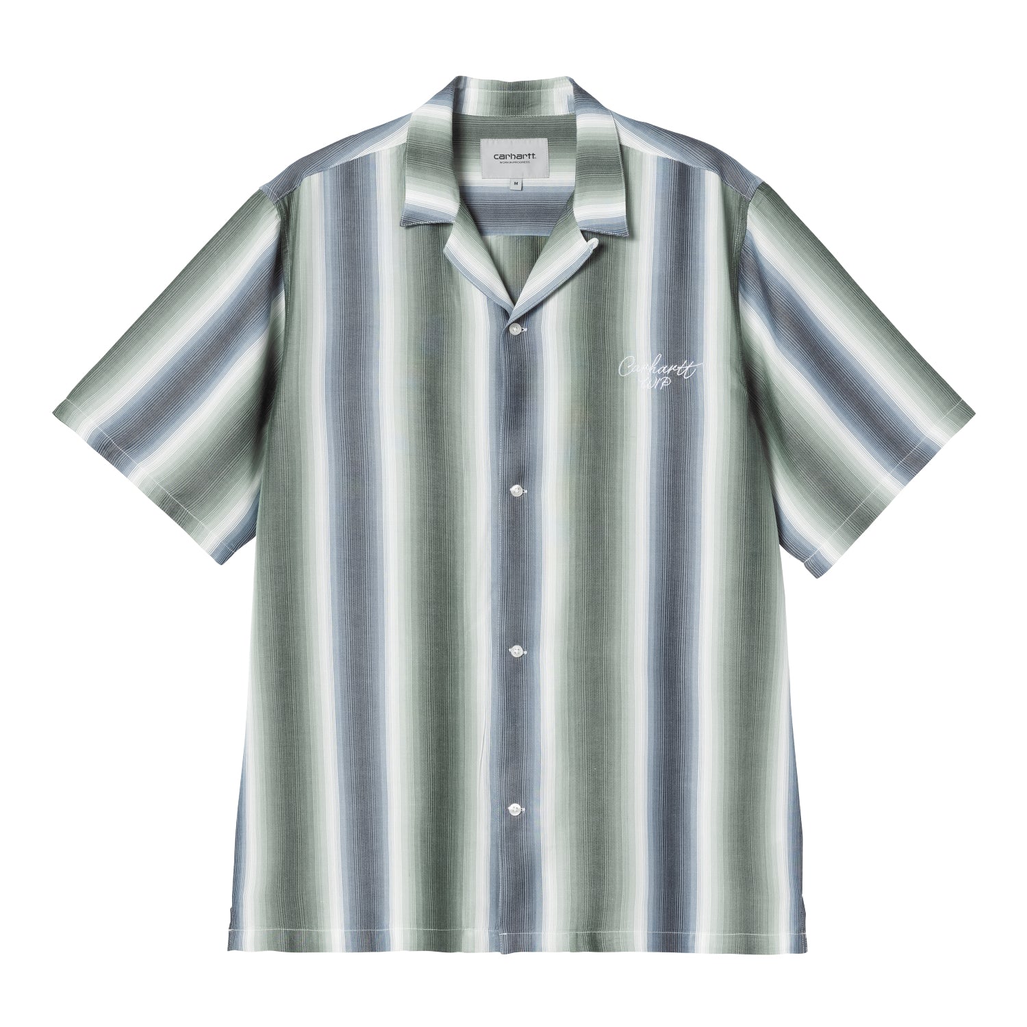 S/S DASHNER SHIRT - Dashner Stripe, Park / White