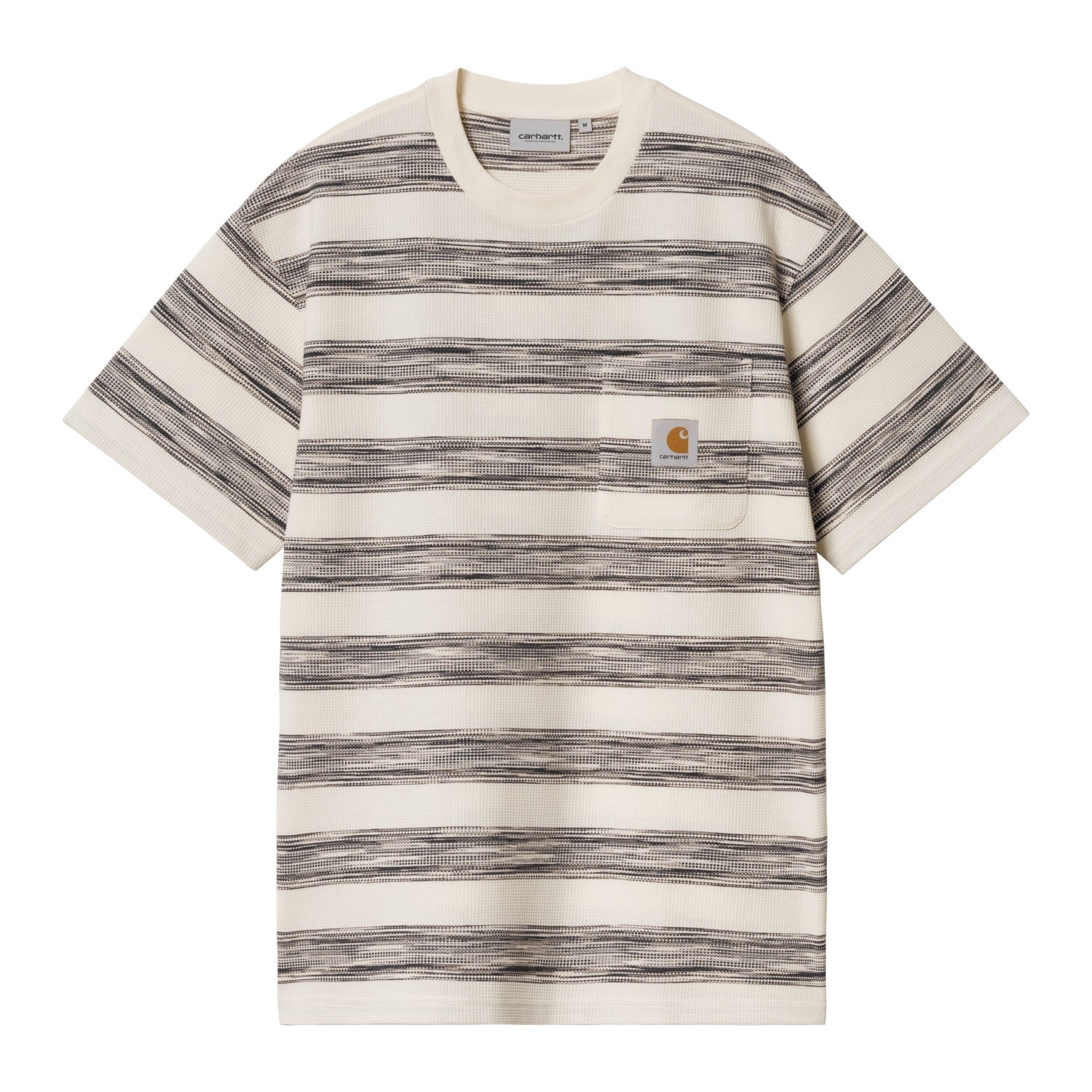 S/S DODSON POCKET T-SHIRT - Dodson Stripe Horizontal, Natural