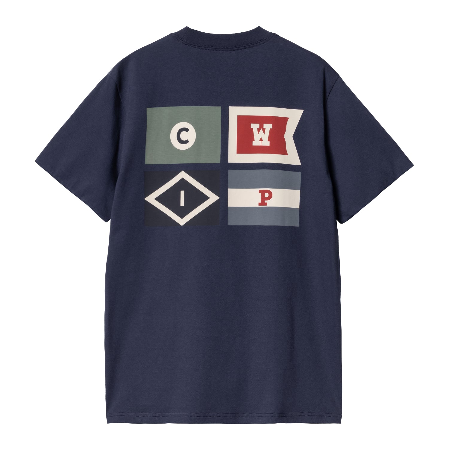 S/S FLAGS T-SHIRT - Space
