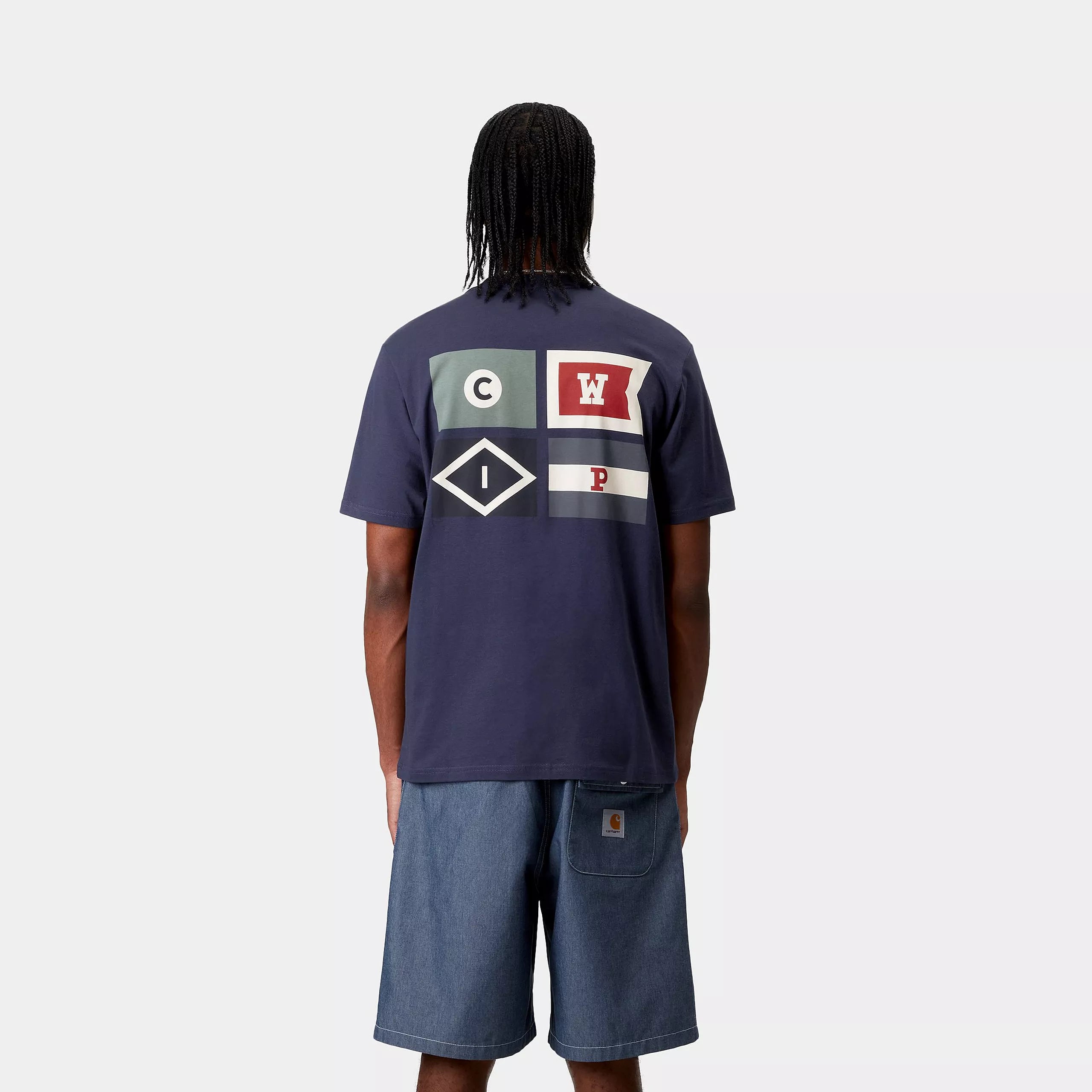 S/S FLAGS T-SHIRT - Space