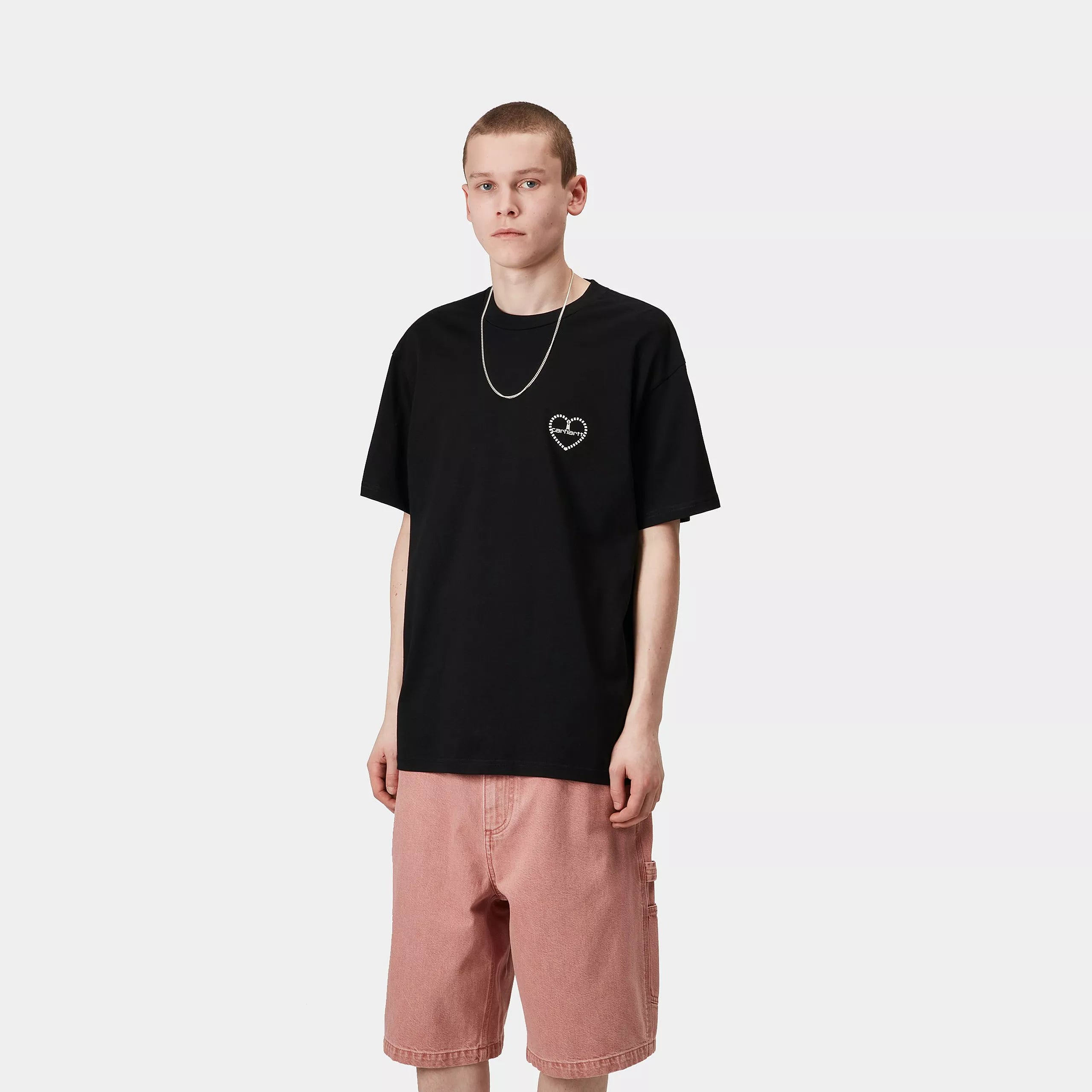 S/S FUROSHIKI T-SHIRT - Black / White