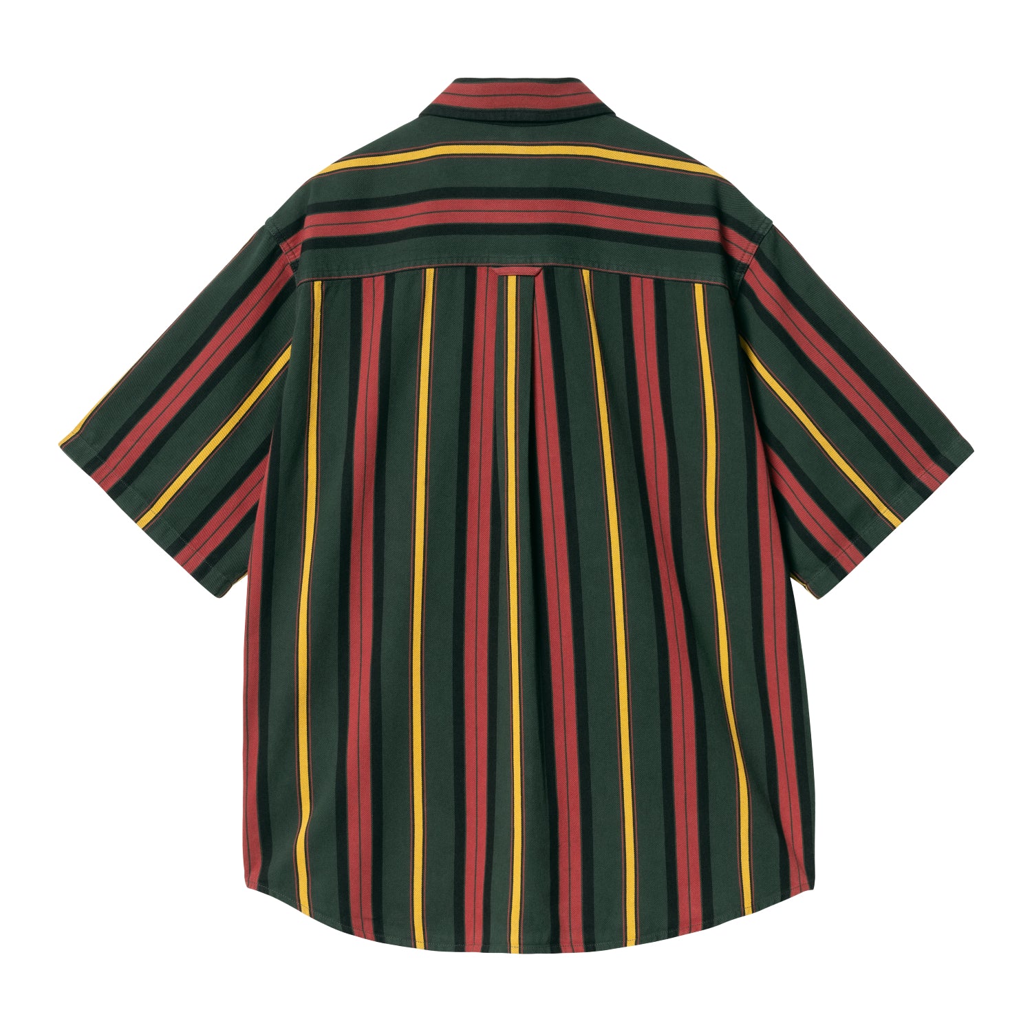 S/S JARRELL SHIRT - Jarrell Stripe, Conifer / Black