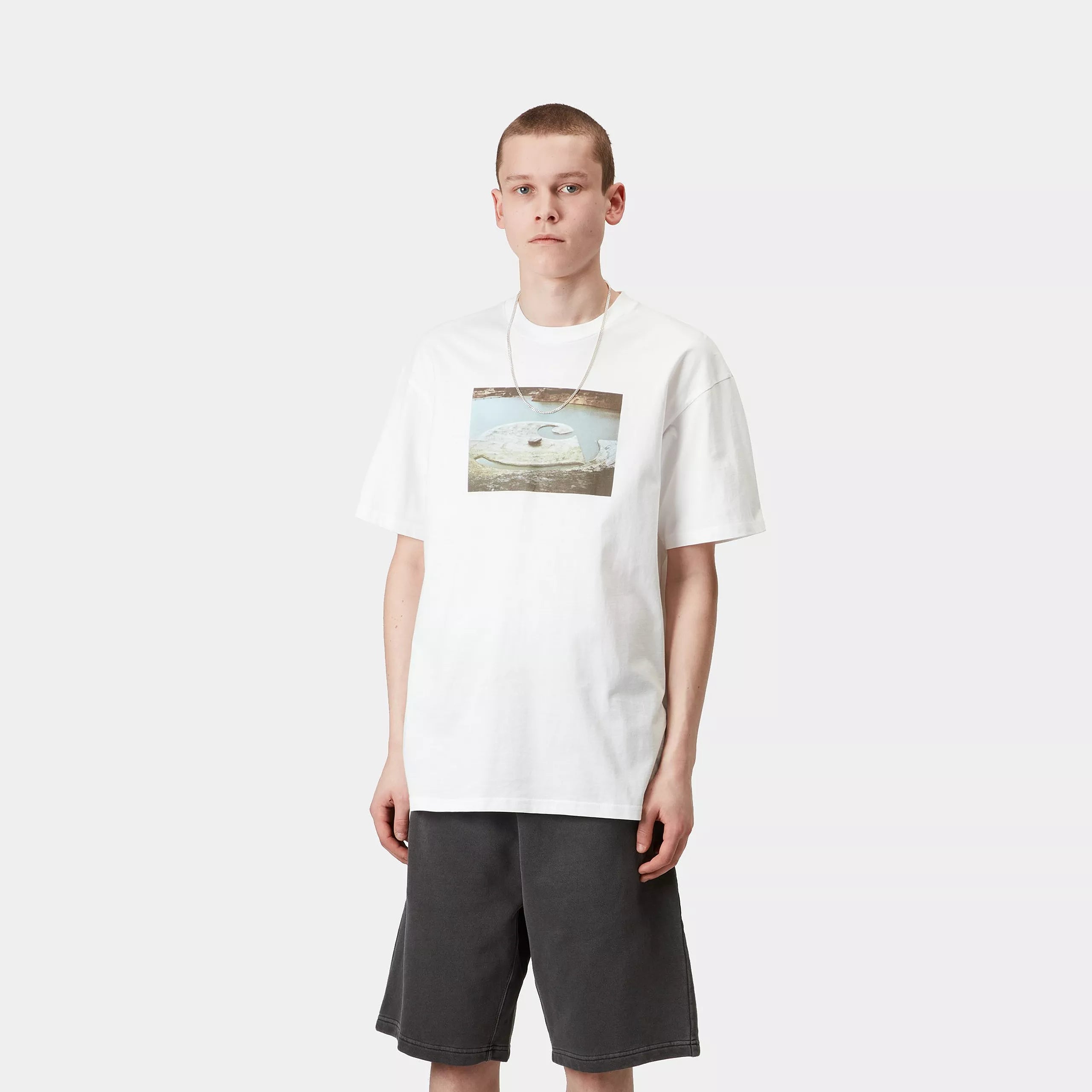 S/S MUDDY WATER T-SHIRT - White