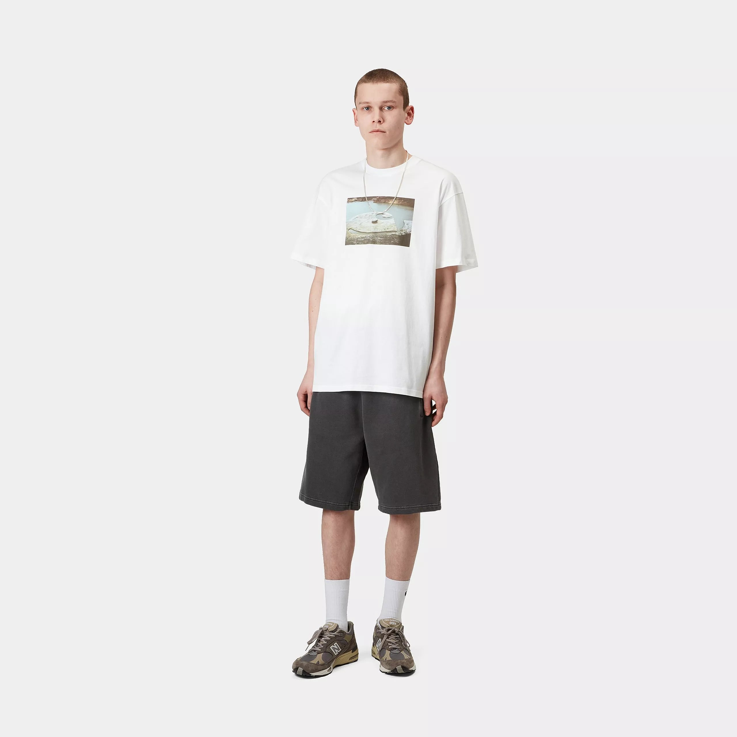 S/S MUDDY WATER T-SHIRT - White