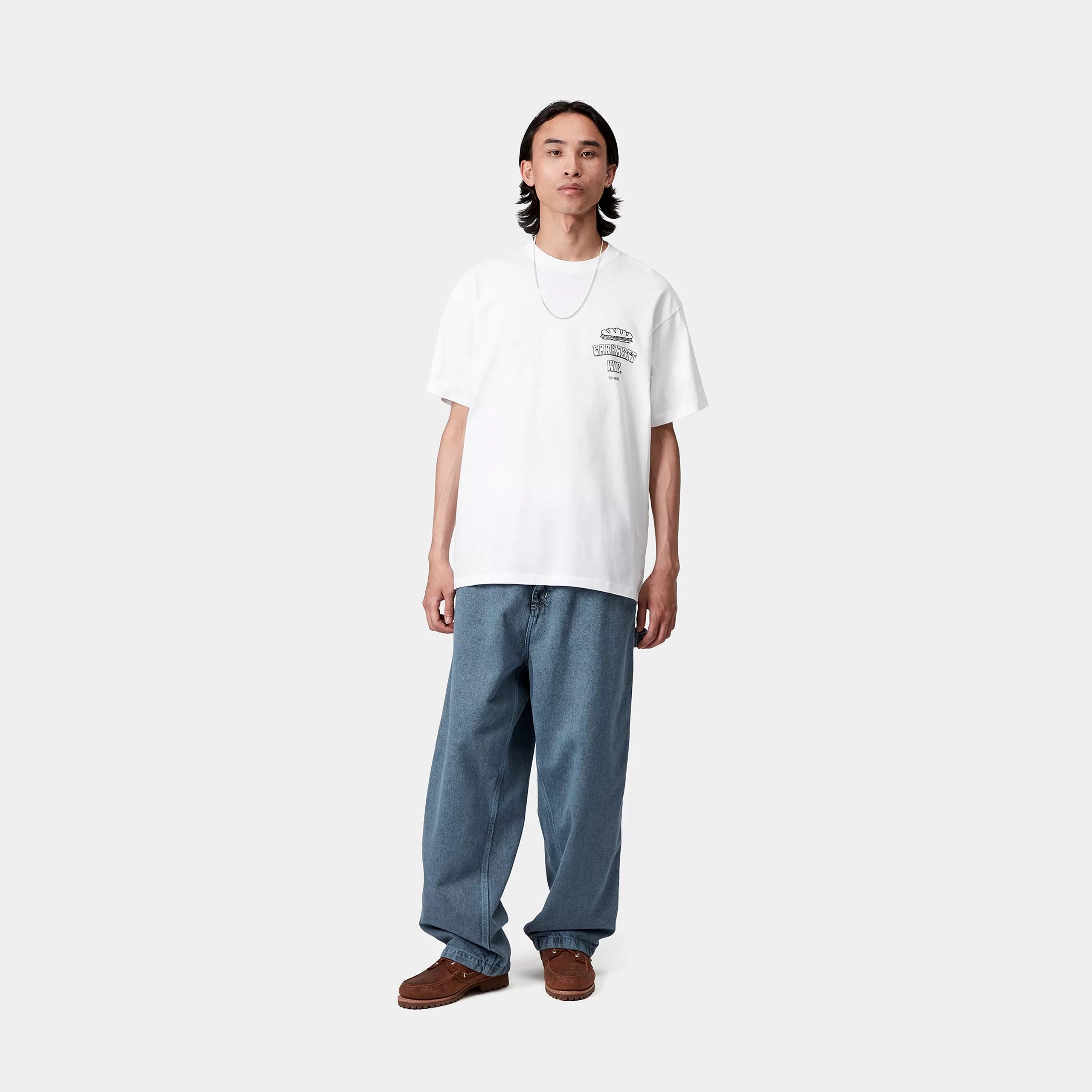 S/S SANDWICH T-SHIRT - White