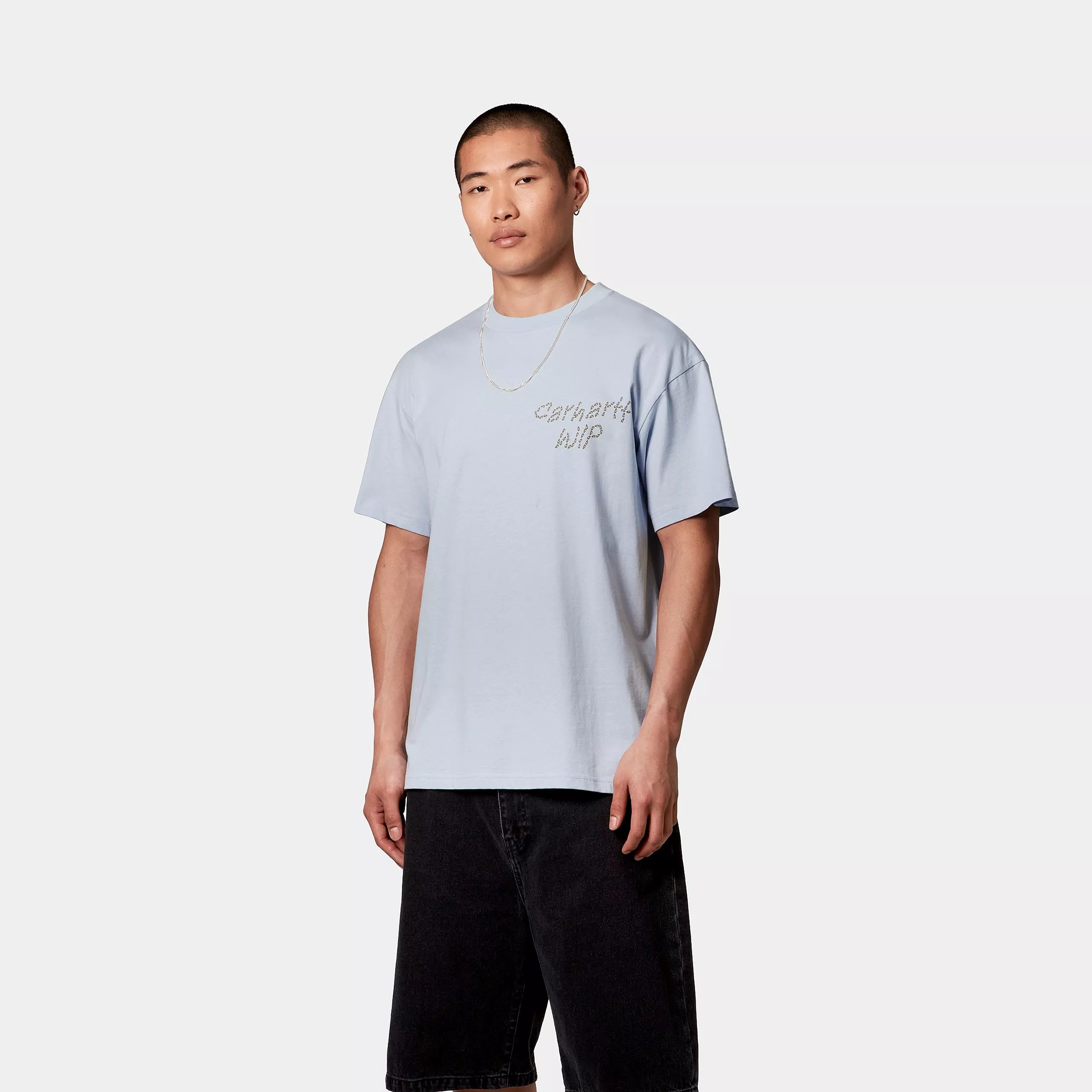 S/S SUNFLOWER T-SHIRT - Air Sky