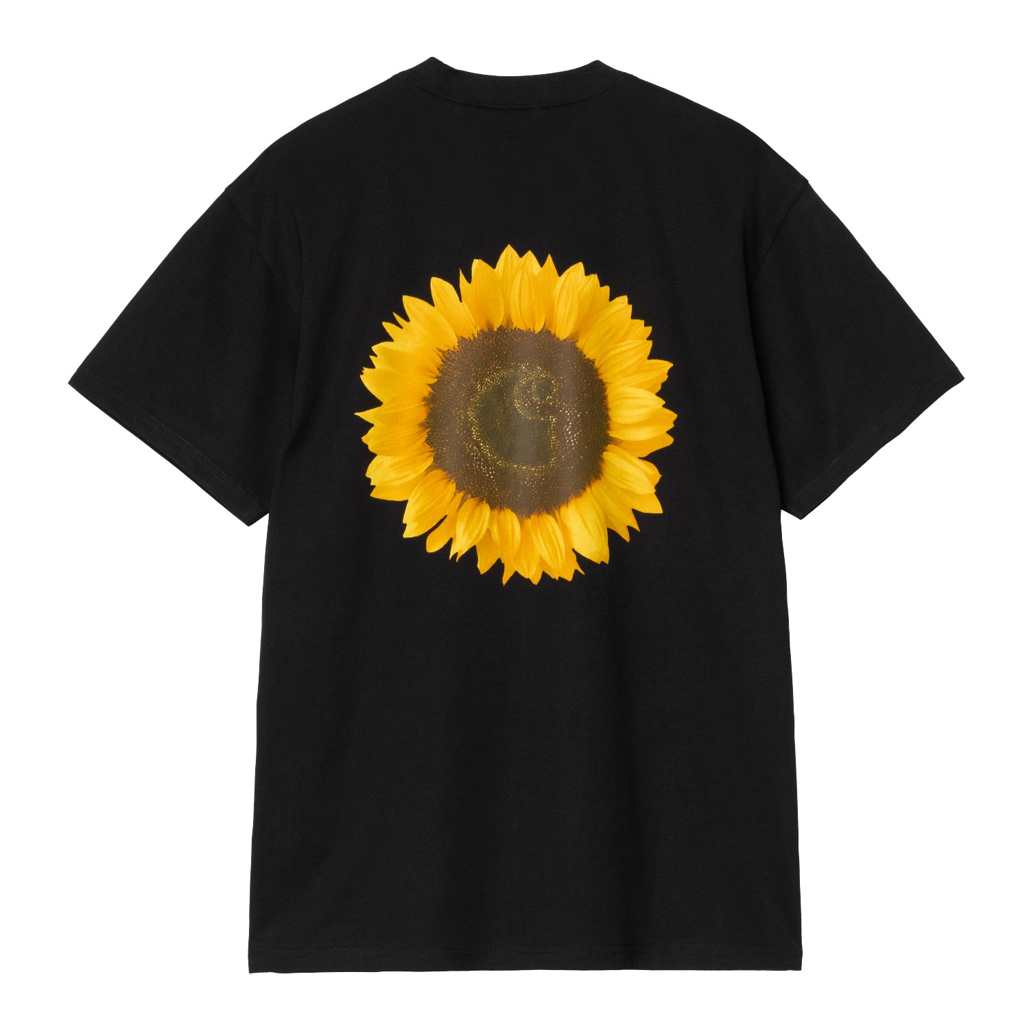 S/S SUNFLOWER T-SHIRT - Black