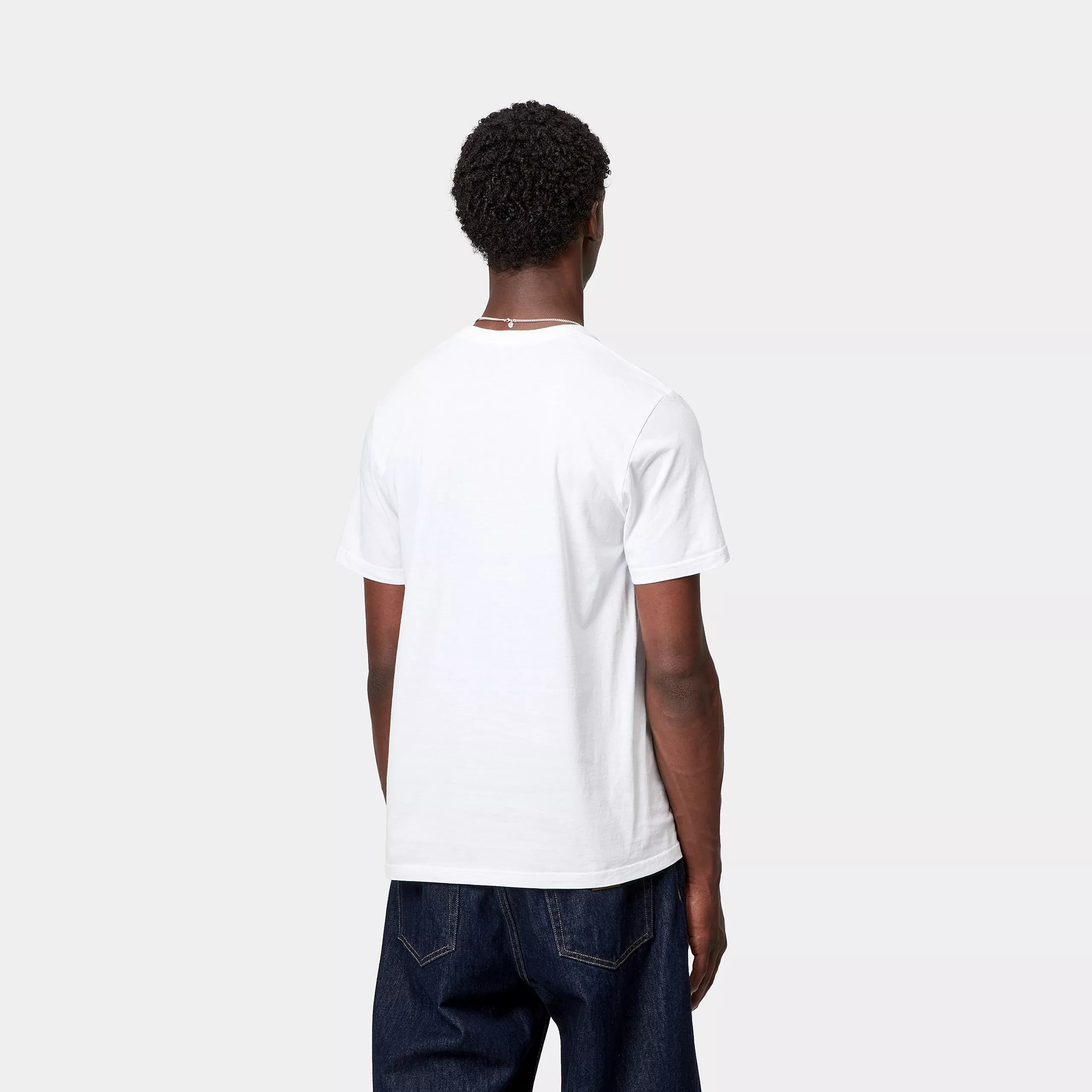 STANDARD CREW NECK T-SHIRT - White+White