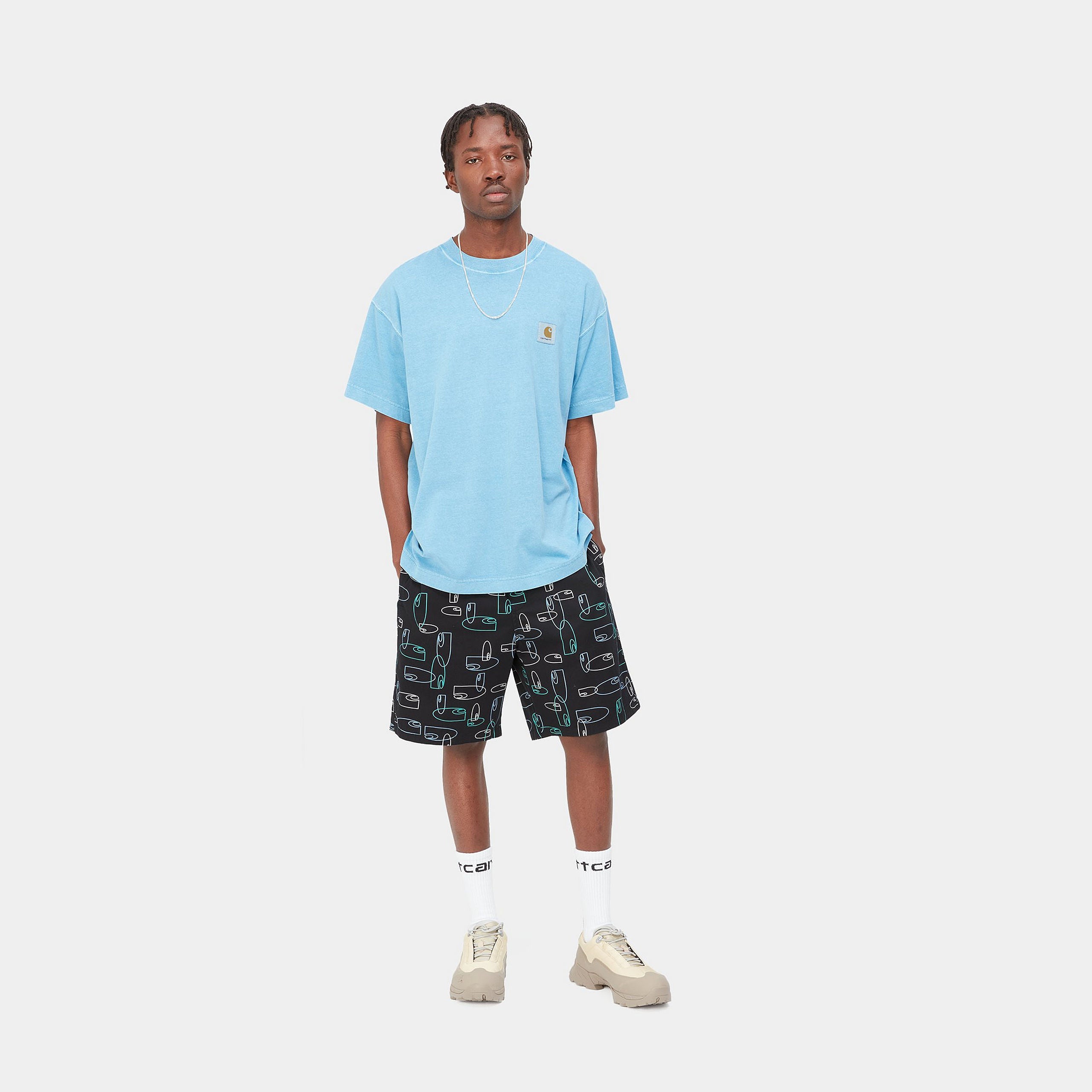 SUMOR SHORT - Outline Print, Black