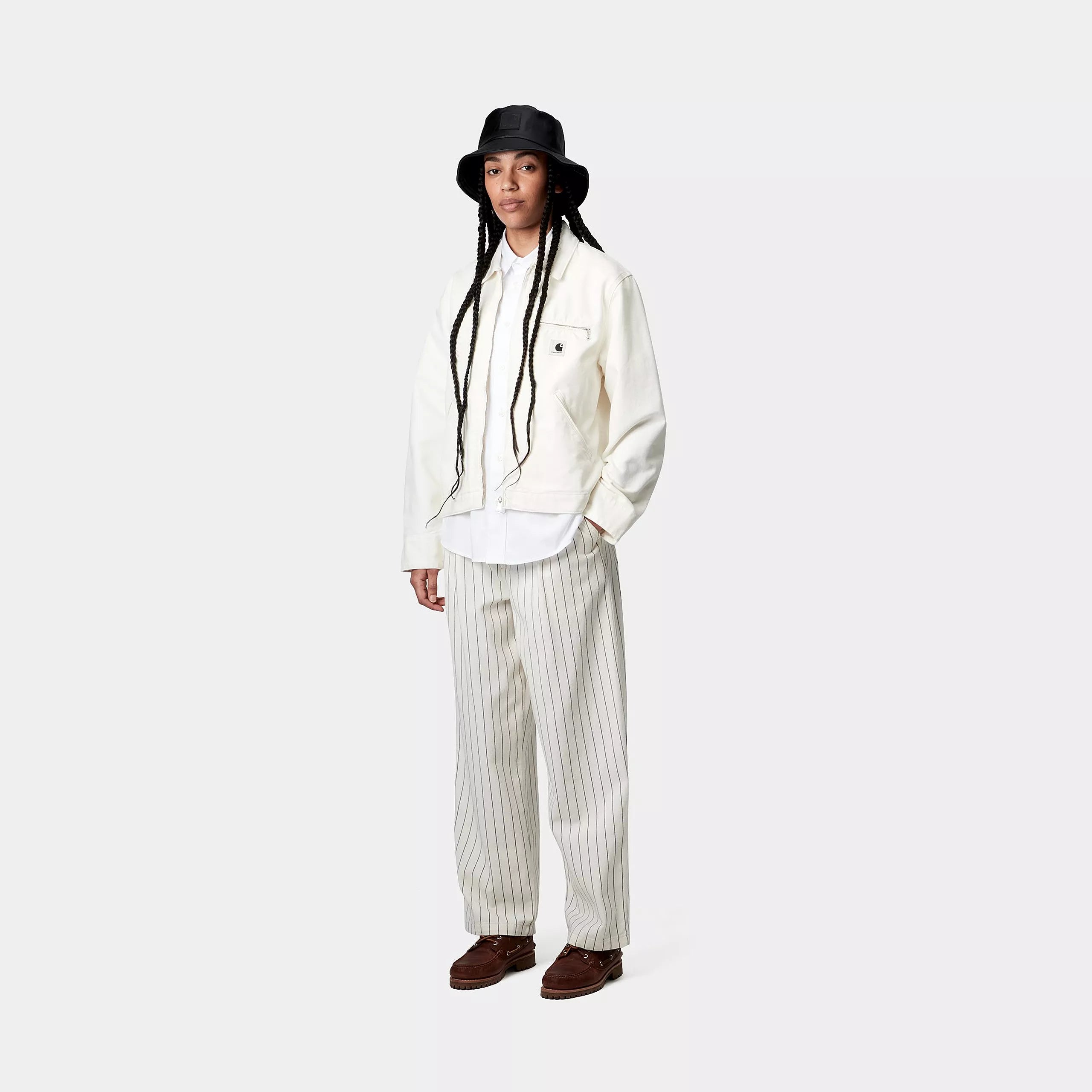 W' OG DETROIT JACKET - Wax / Wax (rinsed)