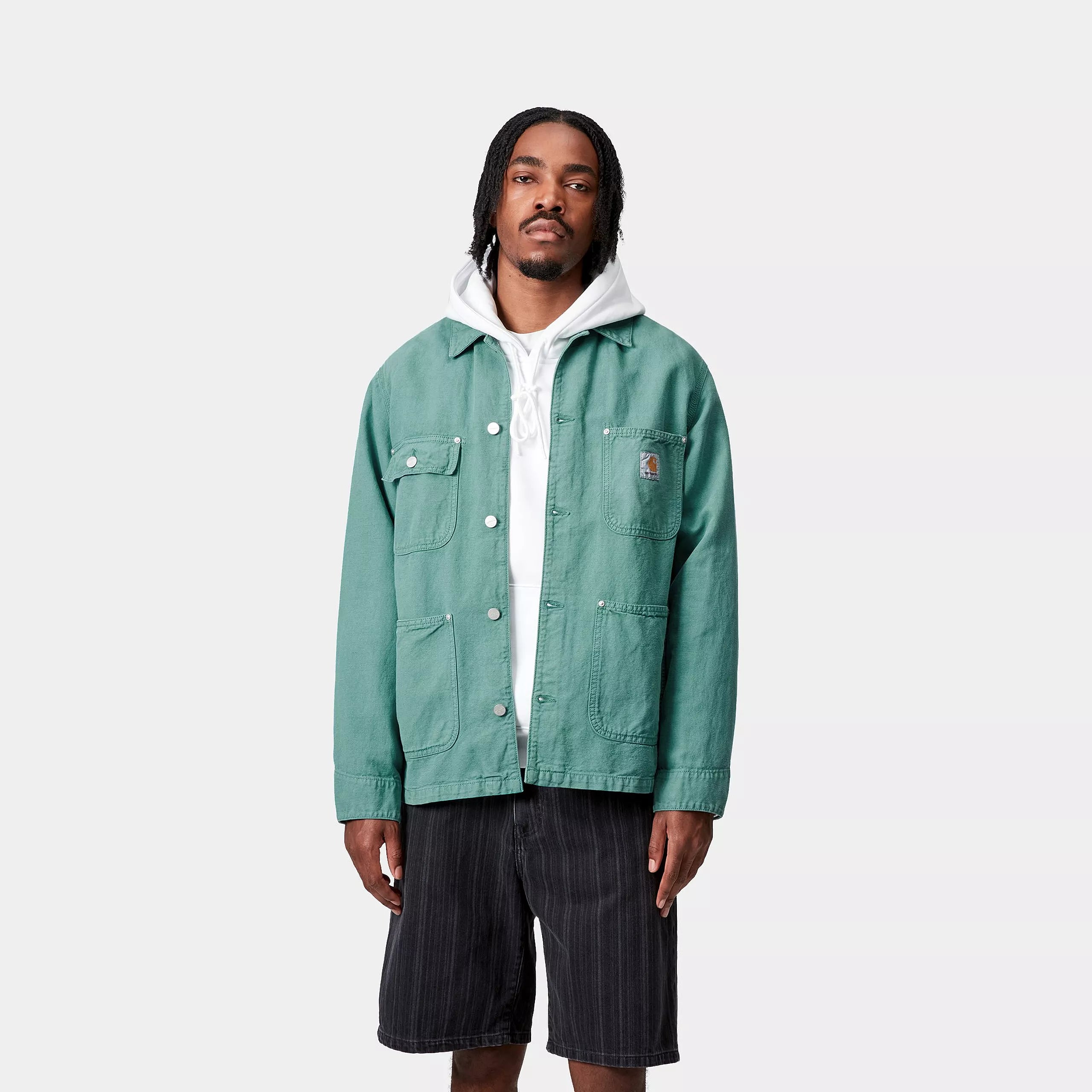 WALTER CHORE COAT - Saguaro (garment dyed)