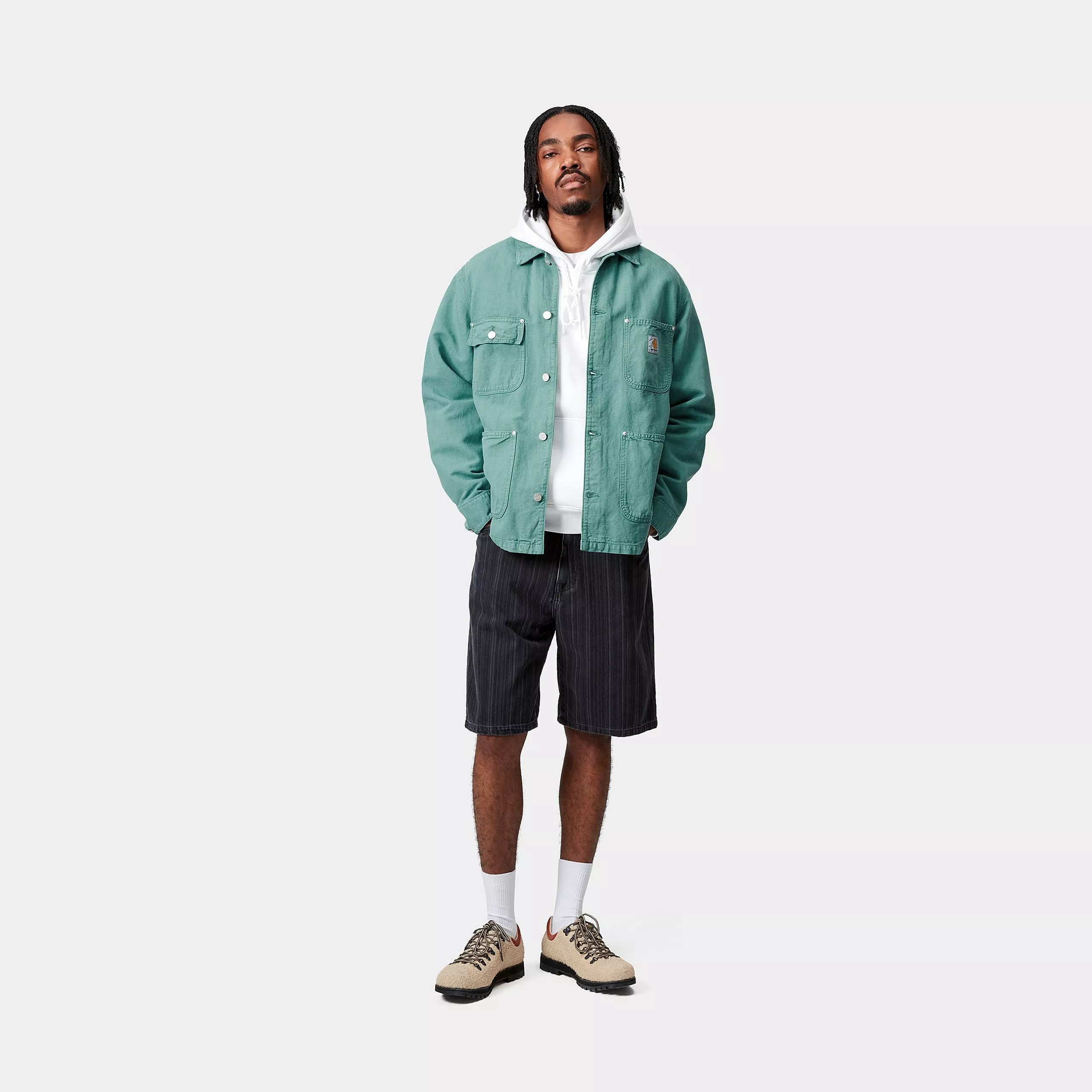WALTER CHORE COAT - Saguaro (garment dyed)