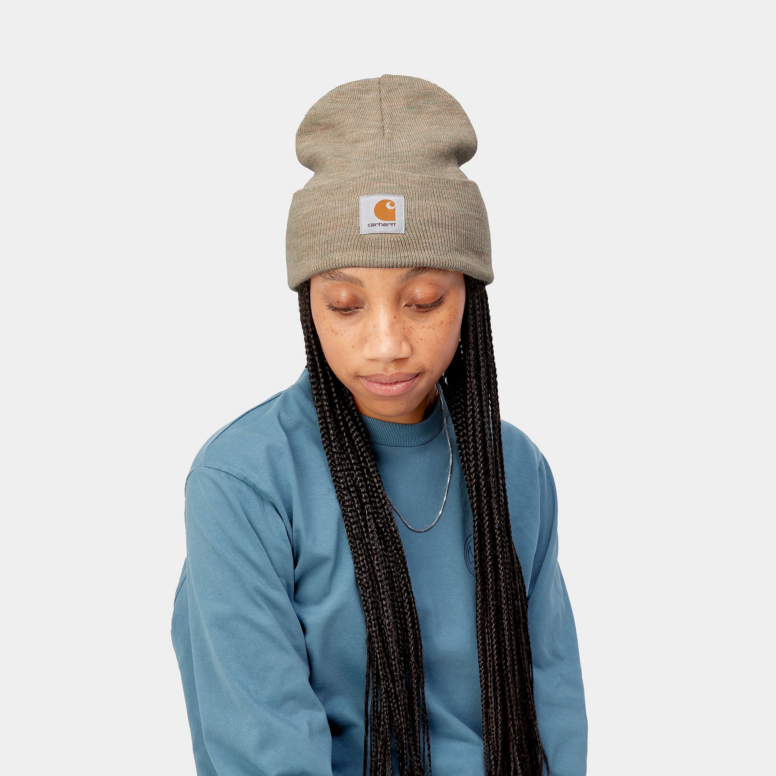 ACRYLIC WATCH HAT - Ammonite Heather