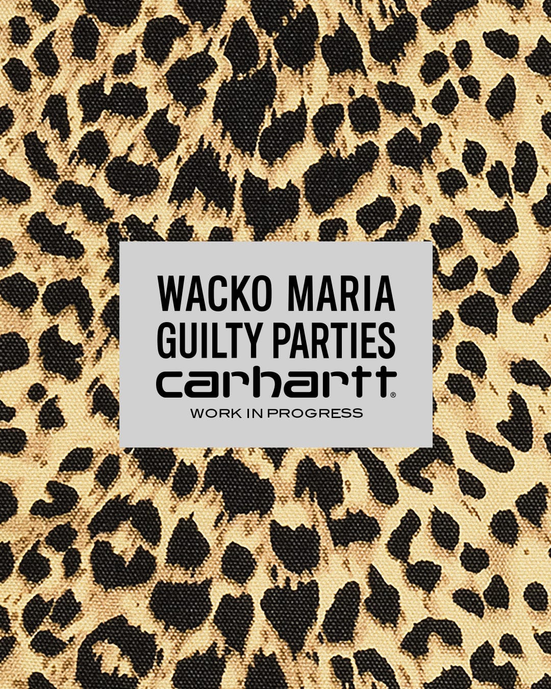 10月10日発売 Wacko Maria x Carhartt WIP