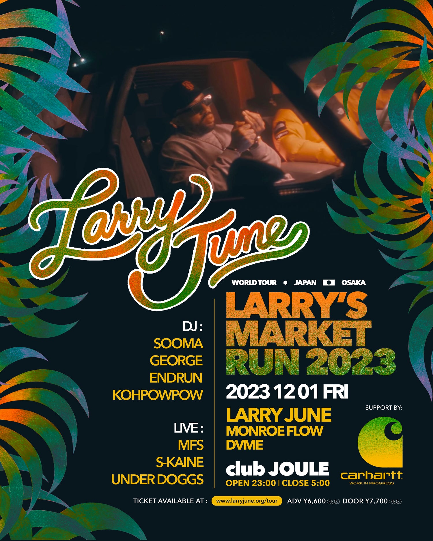 LARRY'S MARKET RUN 2023 LIVE IN OSAKA