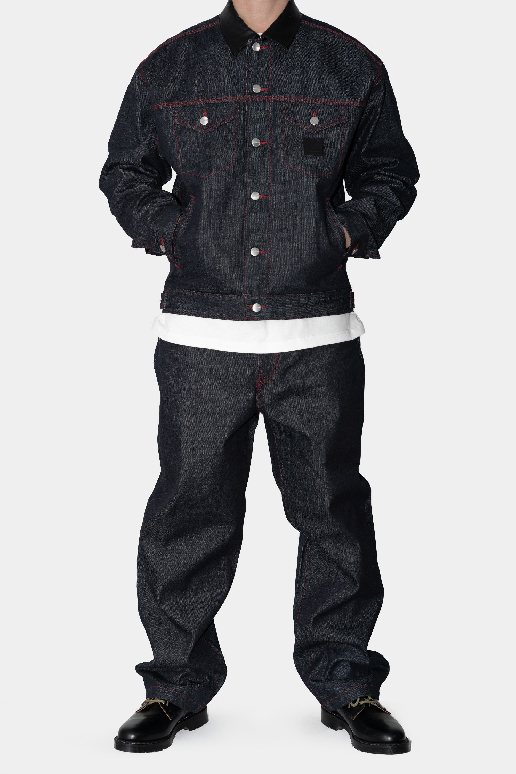 2026 JP Rigid Denim Jacket - Blue (rigid) 4