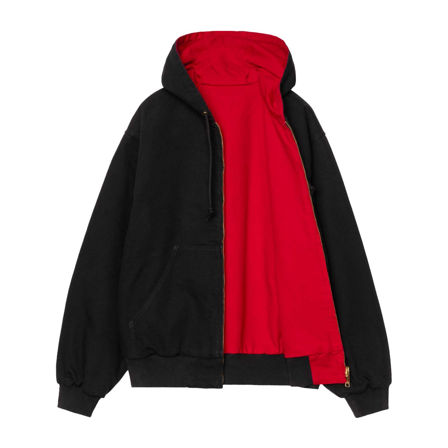 50 YEARS ANNIVERSARY  OG A JACKET CANVAS - Black / USA Red (rinsed)