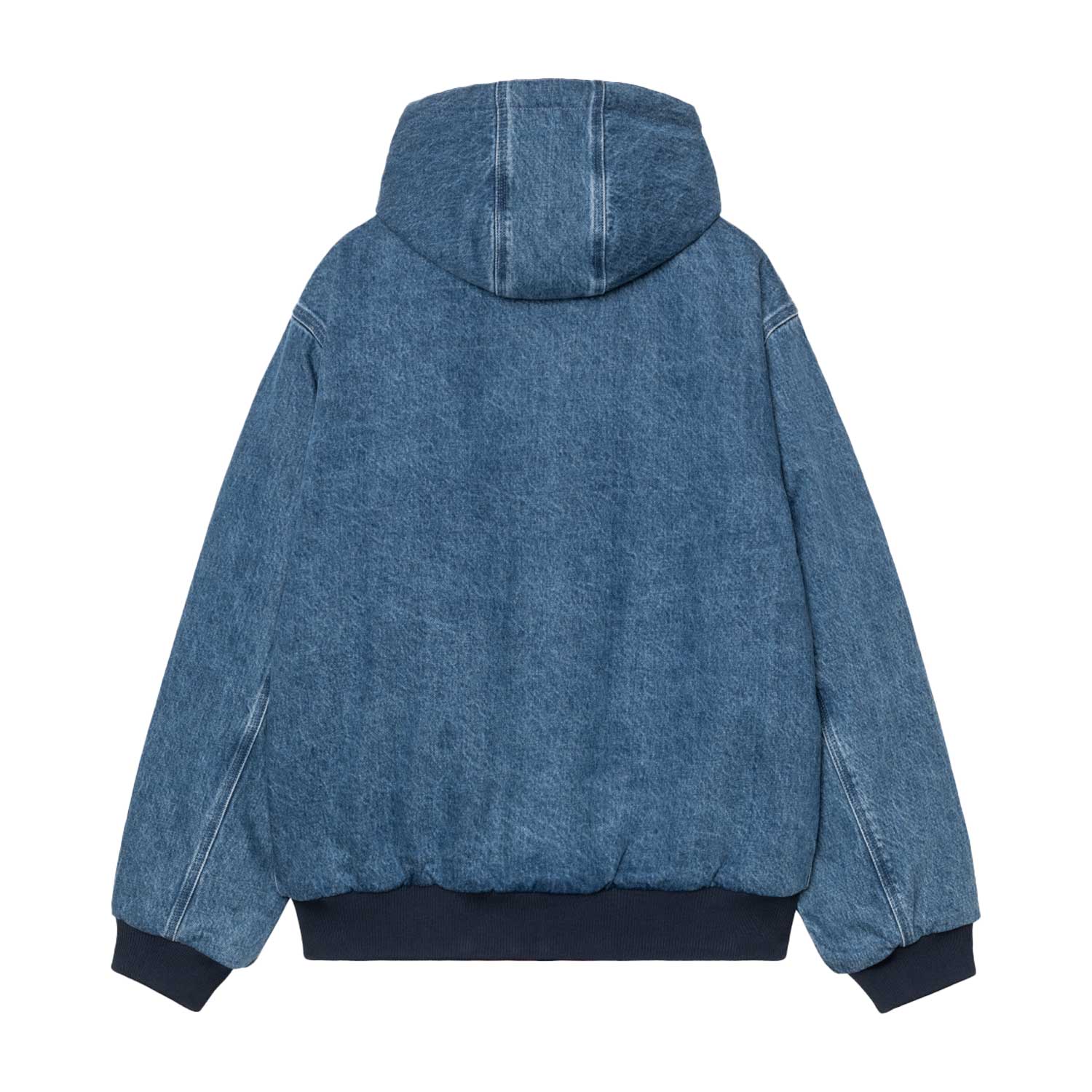 50 YEARS ANNIVERSARY OG A JACKET DENIM - Blue / USA Red (stone bleached)