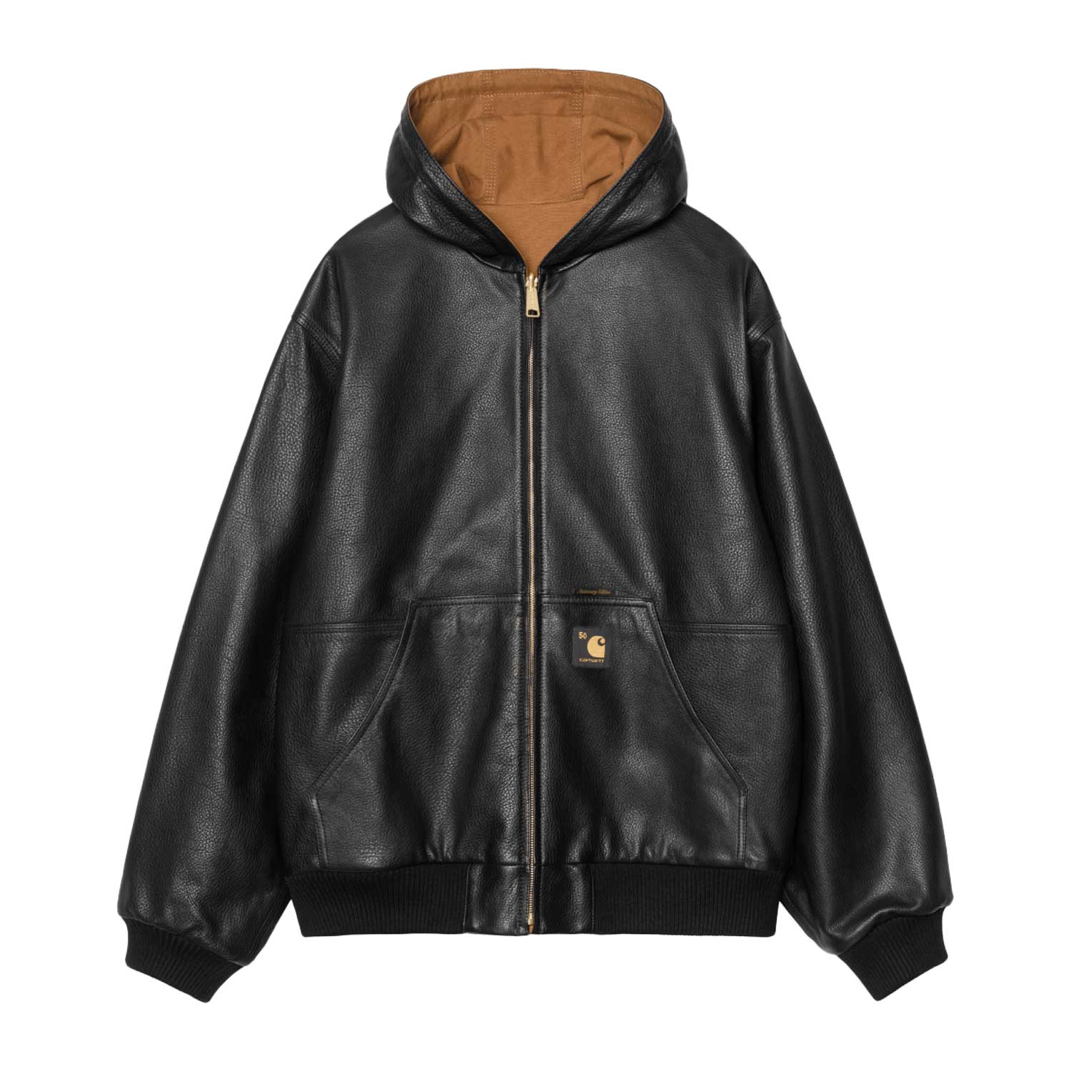 50 YEARS ANNIVERSARY OG A JACKET LEATHER - Black / Hamilton Brown